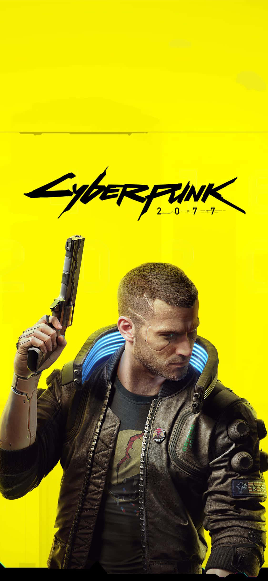 Fondo de pantalla iPhone XS Max con Vincent, protagonista de Cyberpunk 2077 Fondos de pantalla