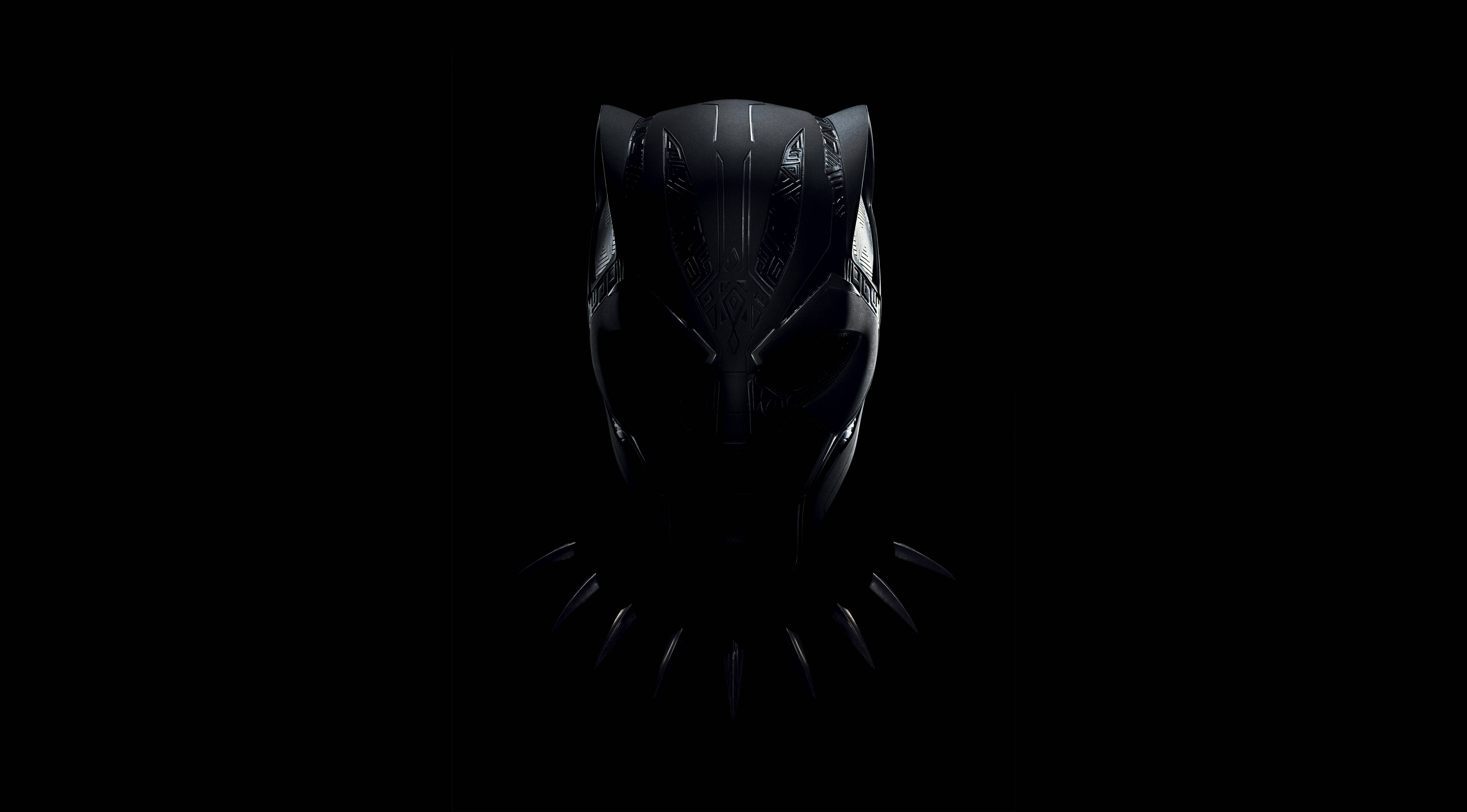 Fondo de Pantalla Minimalista de Pantera Negra 4K Ultra HD Oscuro Fondos de pantalla