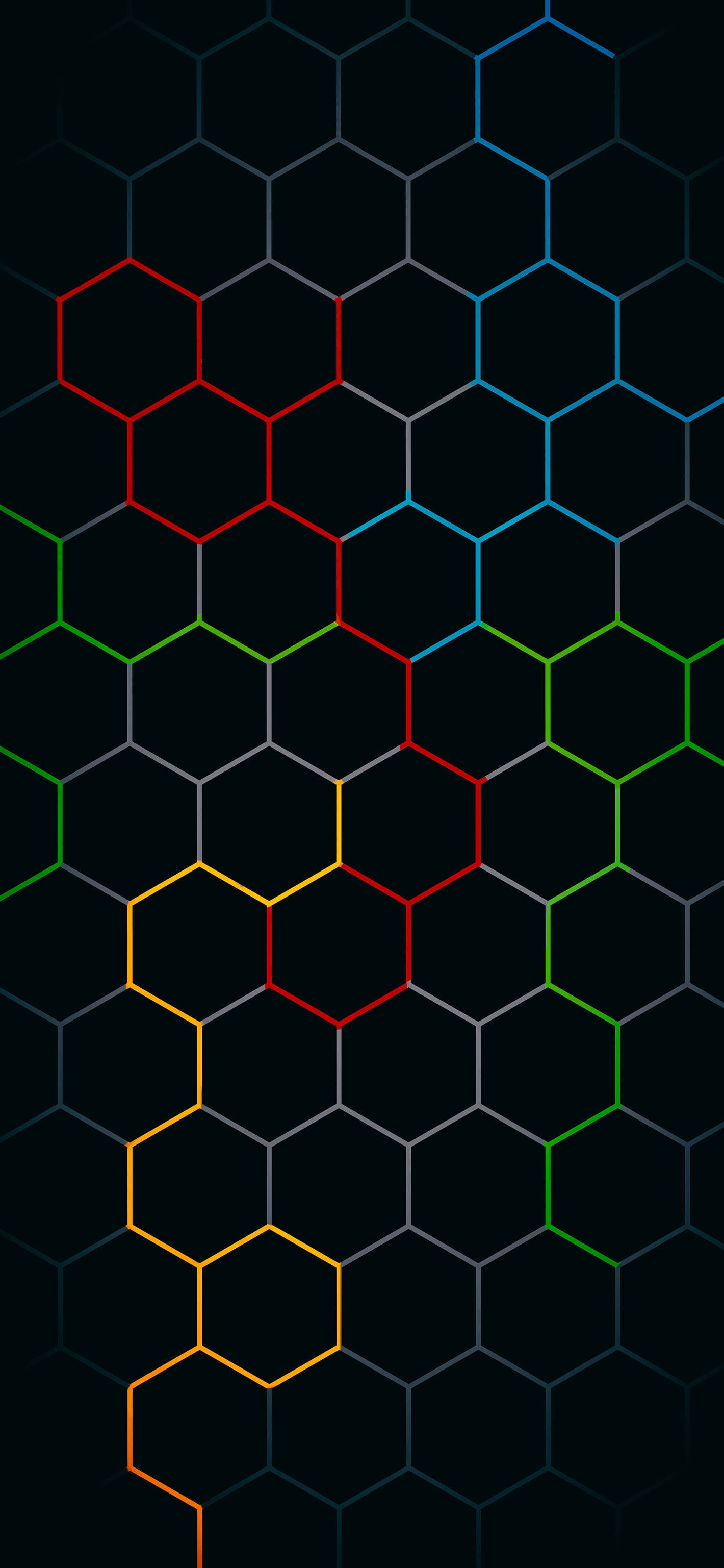 Fondo de Pantalla OLED Panal de Miel Fondos de pantalla