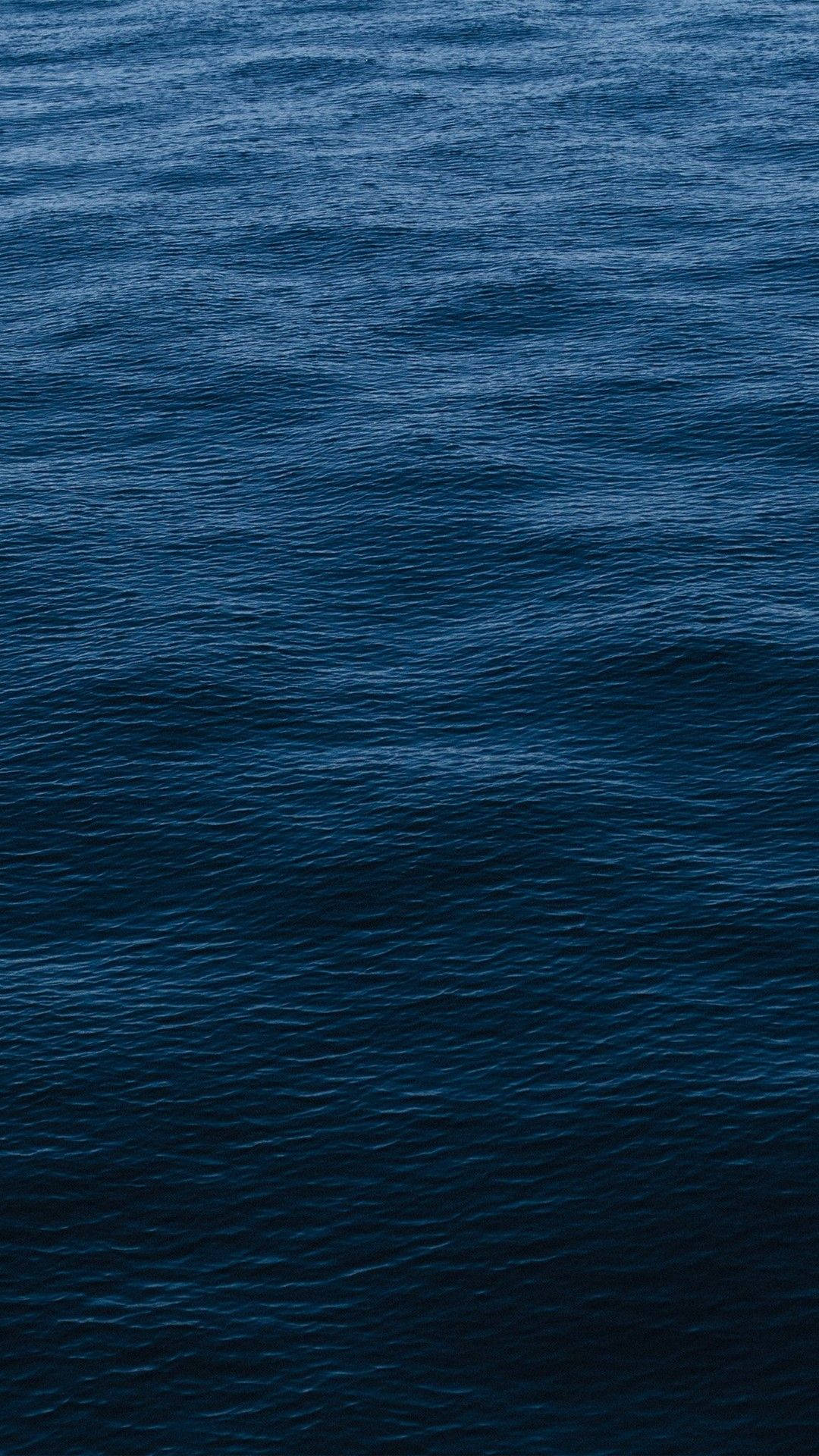 Fondo de Pantalla Oscuro Azul Oceano para iPhone Fondos de pantalla