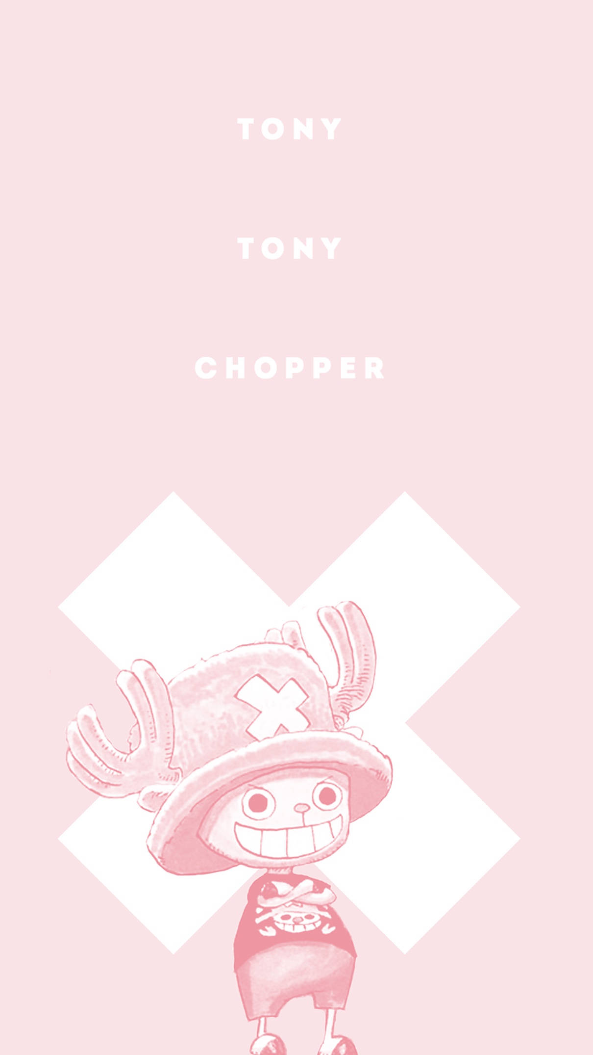 Fondo de Pantalla Pastel Rosa de One Piece para iPhone Fondos de pantalla