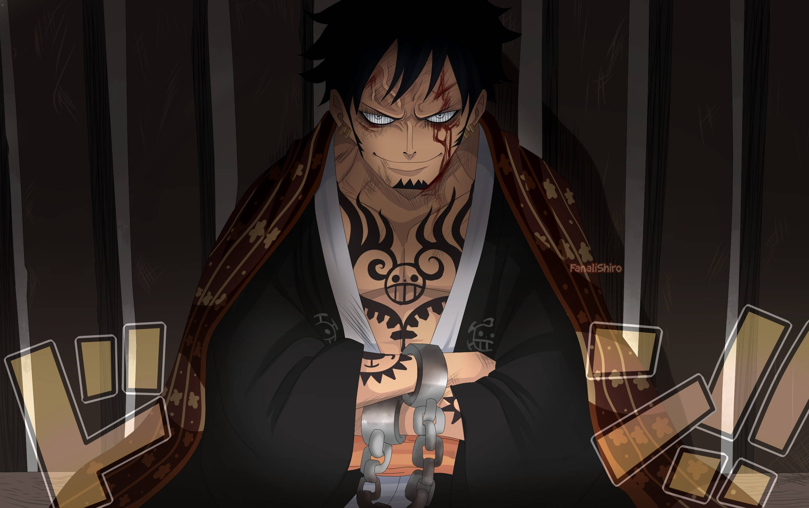 Fondo de pantalla Trafalgar One Piece para escritorio Fondos de pantalla