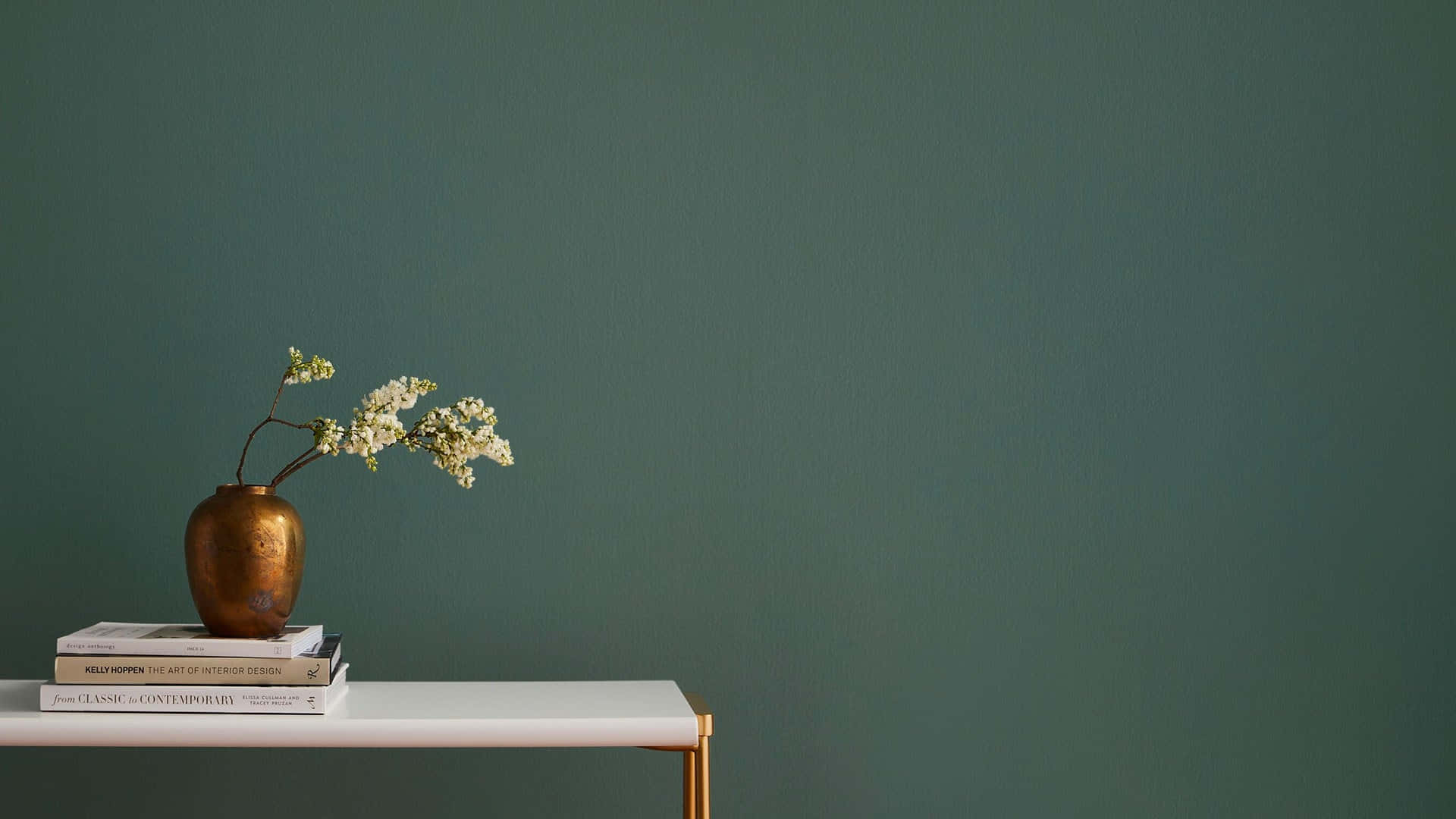 Fondo de pantalla verde estético y sencillo para escritorio Fondos de pantalla