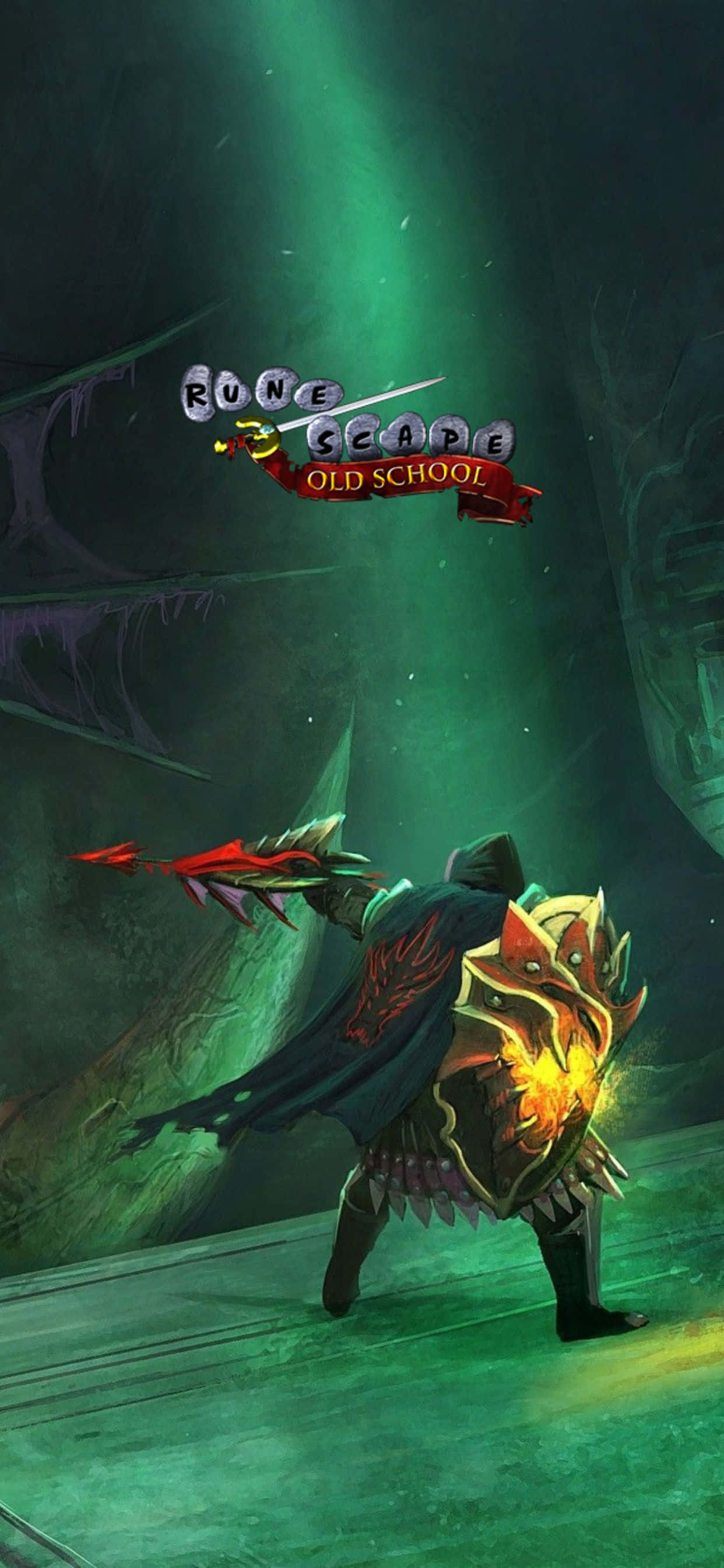 Fondo de Pantalla Verde iPhone XS Max Runescape Oldschool Fondos de pantalla