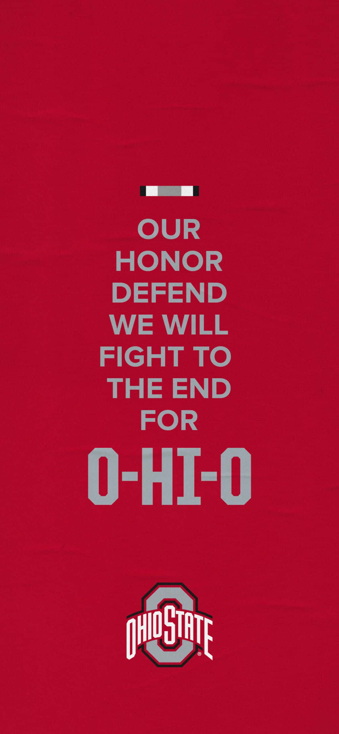 Fondo de pantalla vibrante de Ohio State para iPhone Fondos de pantalla
