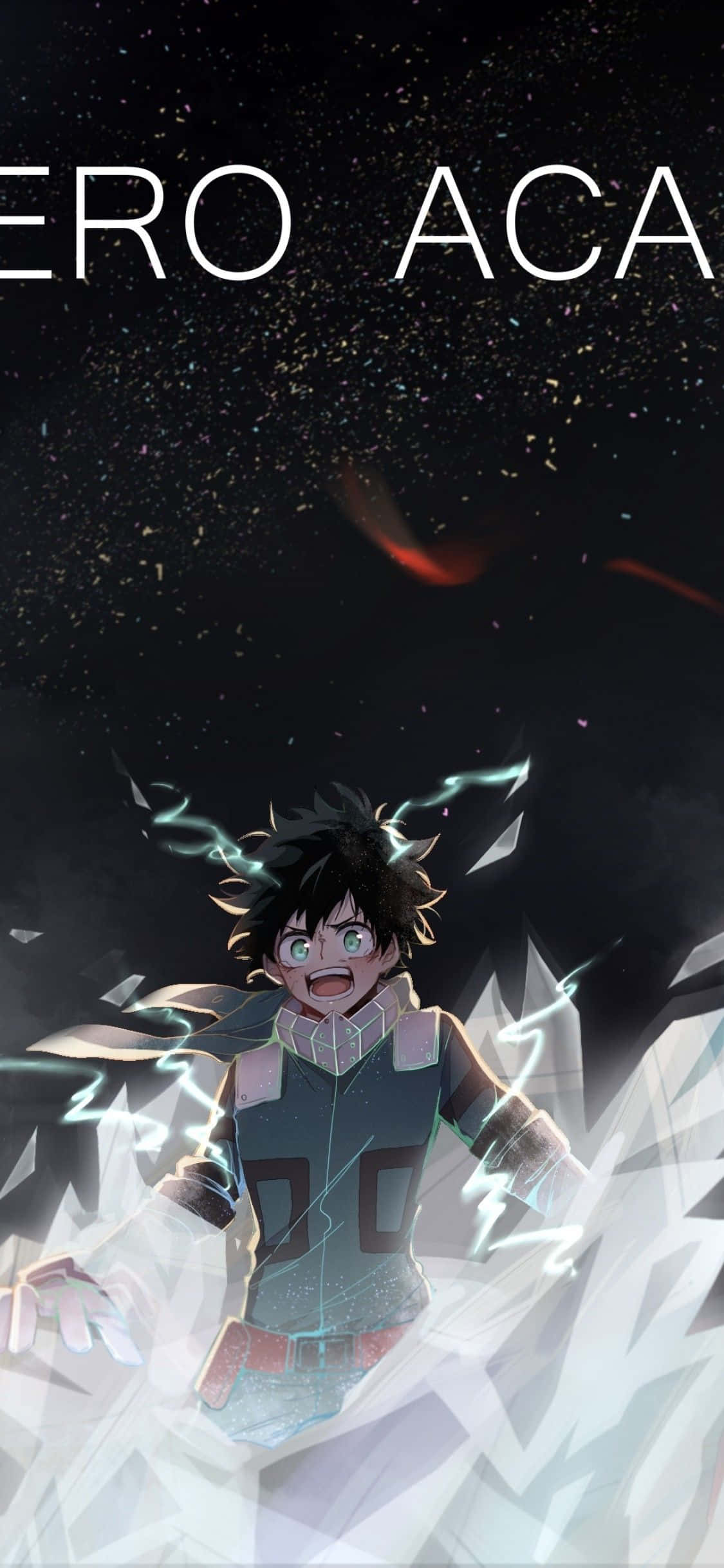 Fondo de Pantalla Vibrante Deku en Acción Fondos de pantalla