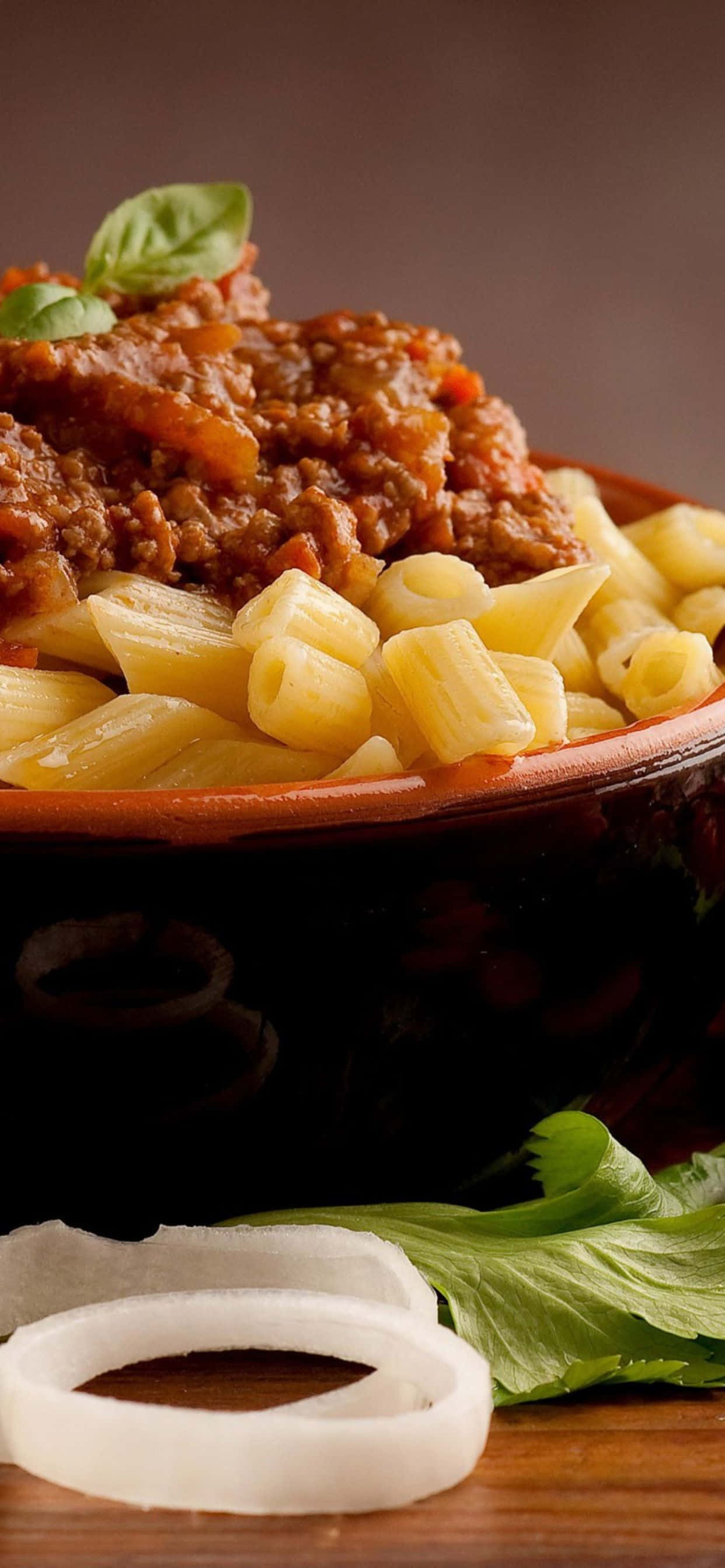 Fondo de Pasta para iPhone Xs Fondos de pantalla