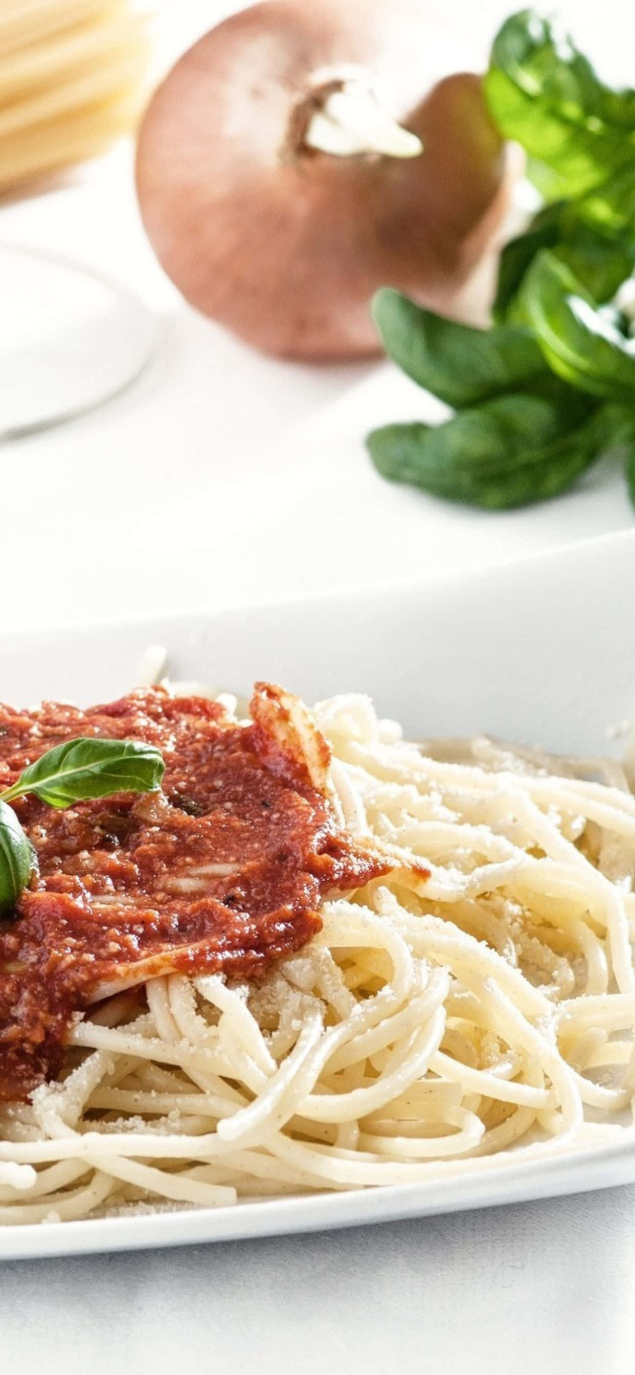 Fondo de pasta para iPhone XS Fondos de pantalla