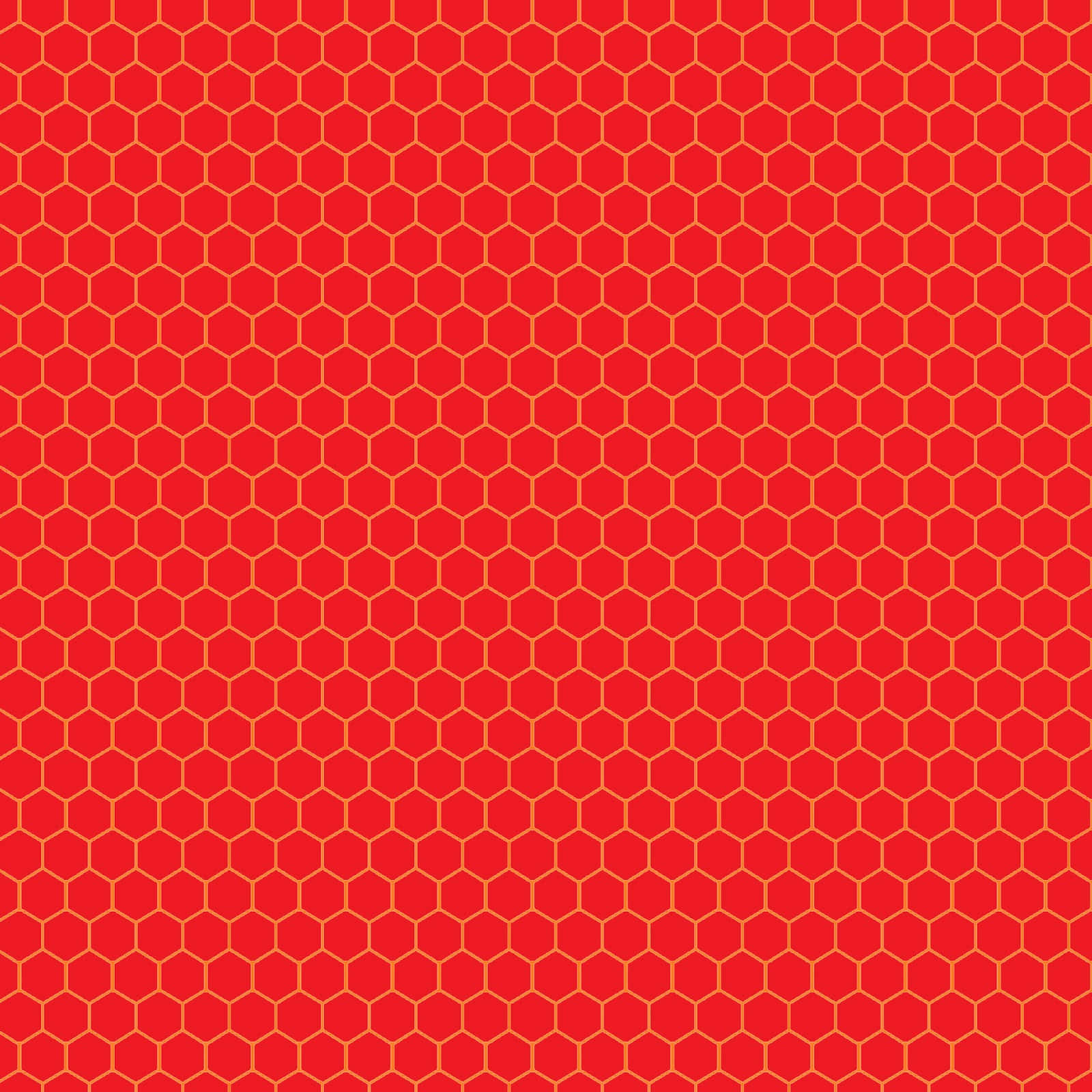 Fondo de patrón de panal estético rojo con hexágonos Fondos de pantalla