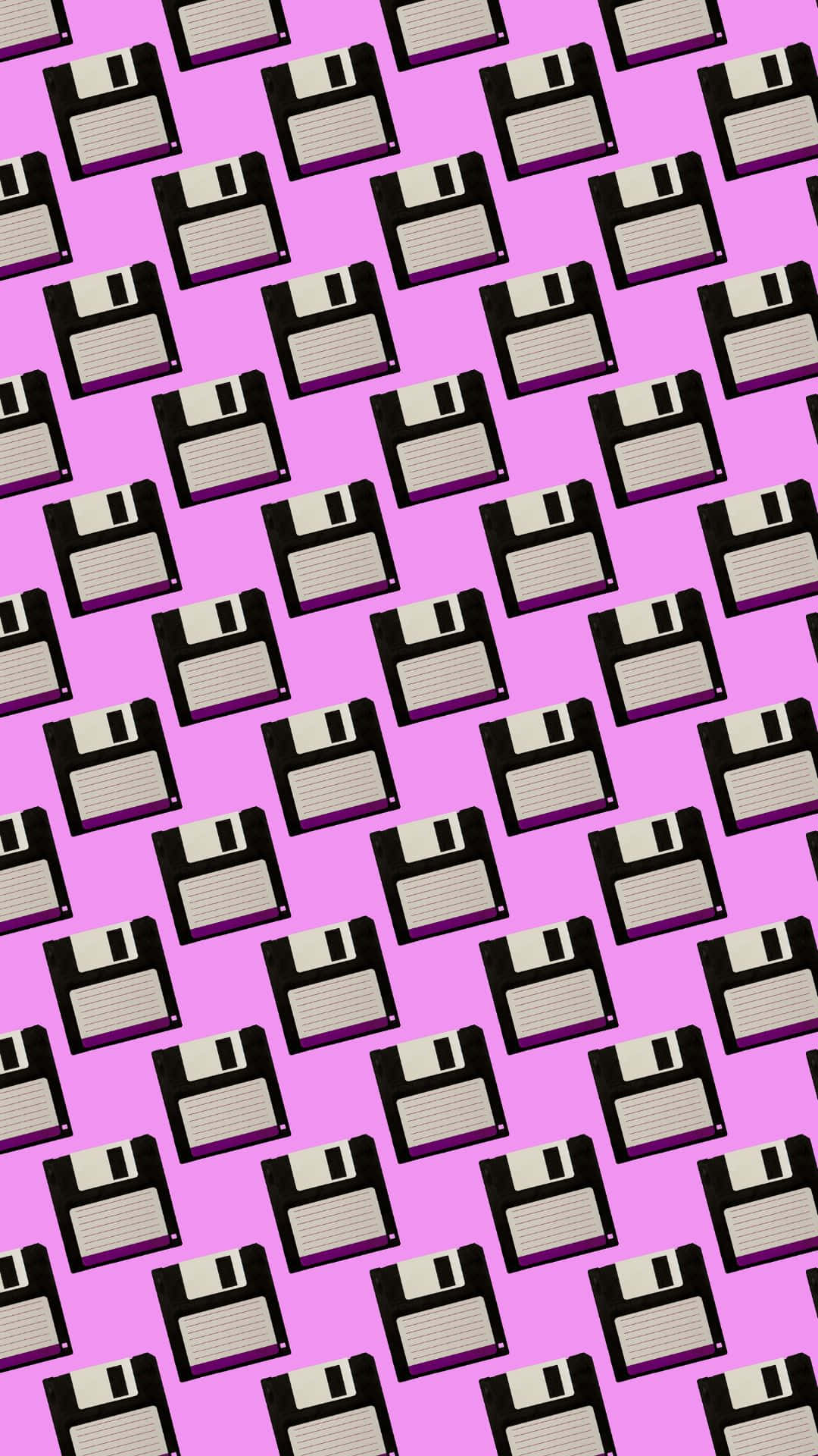 Fondo de Patrón VSCO Estético con Discos Negros Fondos de pantalla