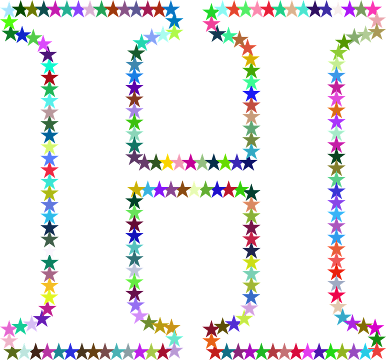 Fondo de Patrones de Estrellas Coloridas Fondos de pantalla