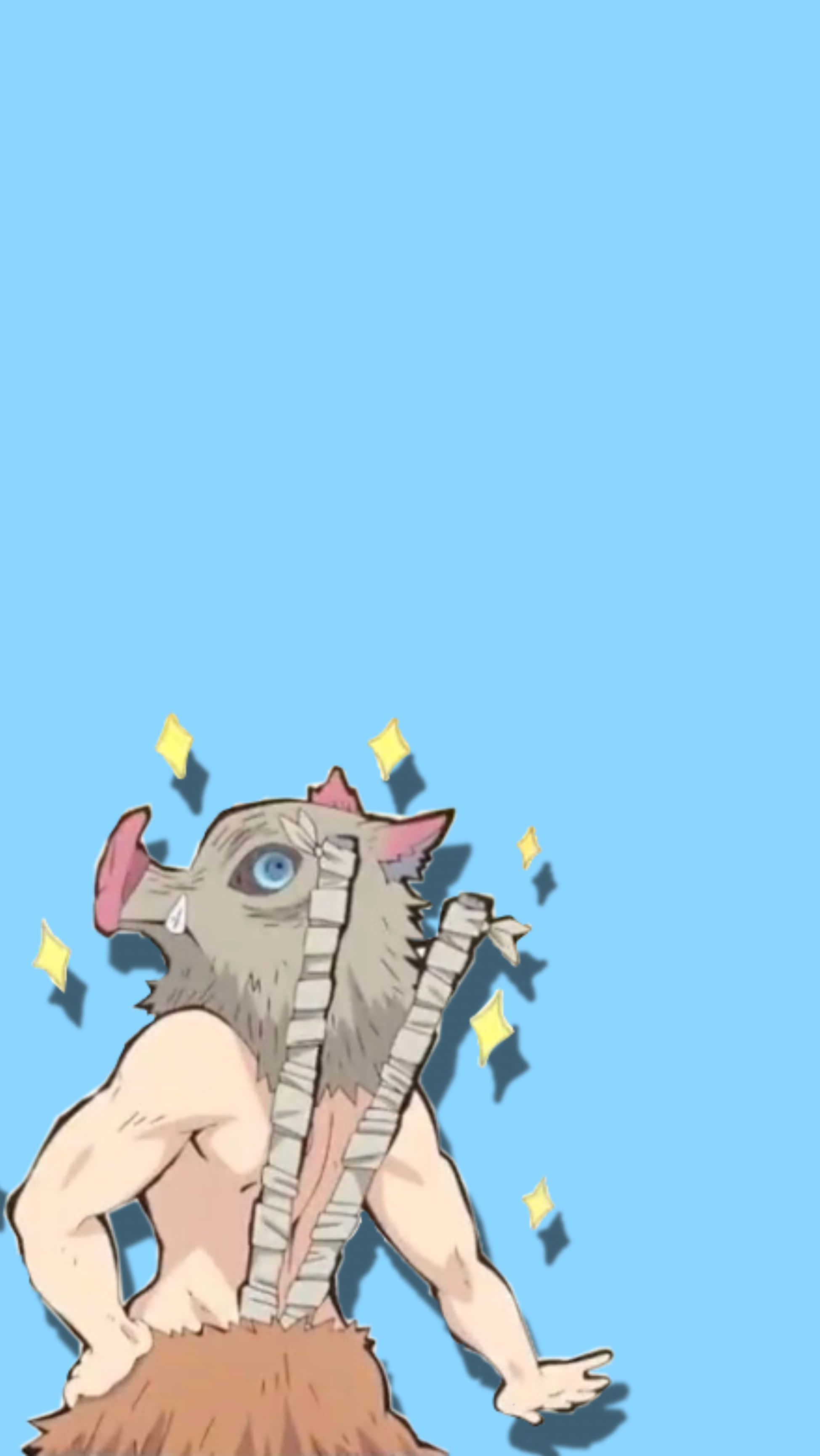 Fondo de perfil de Inosuke brillante Fondos de pantalla