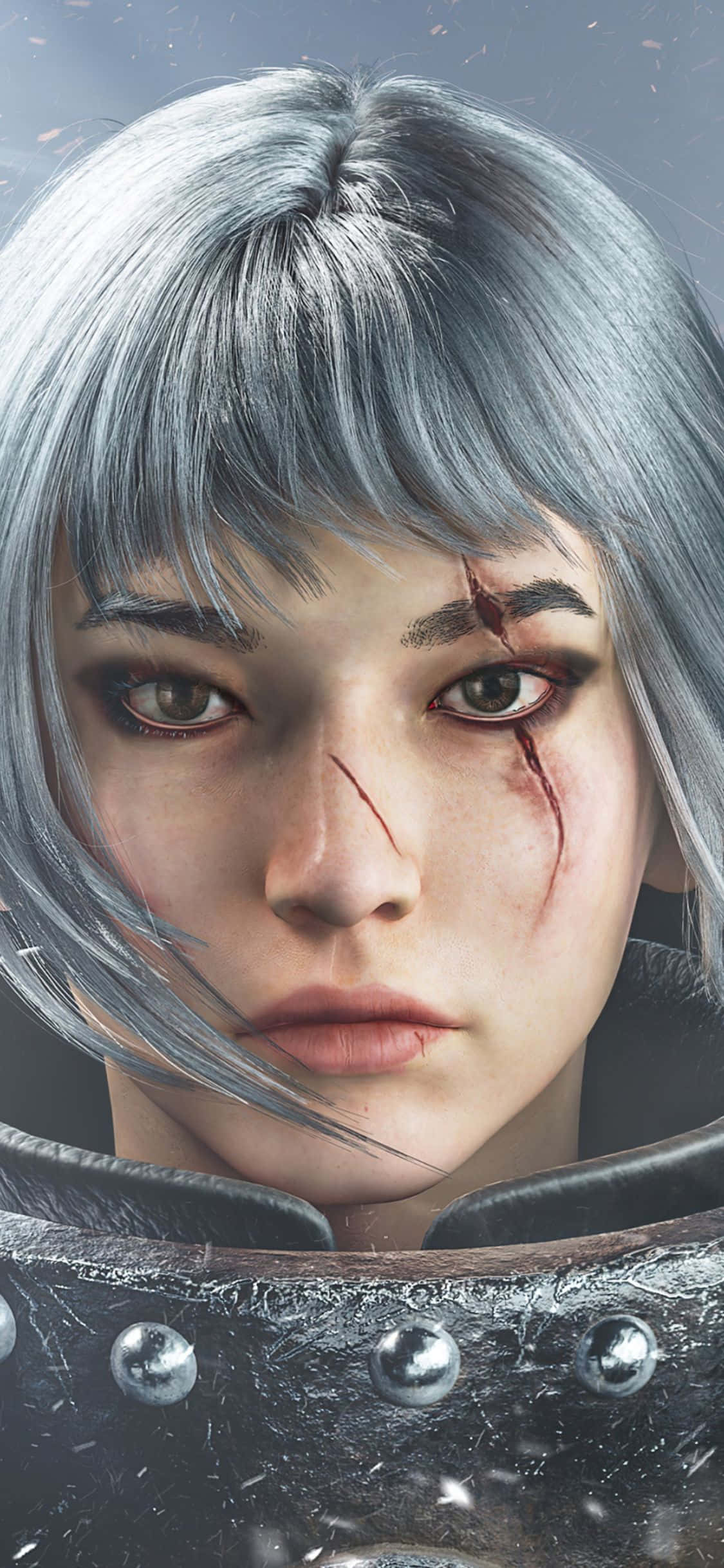 Fondo de Personaje Femenino de iPhone Xs Dawn Of War Iii Fondos de pantalla