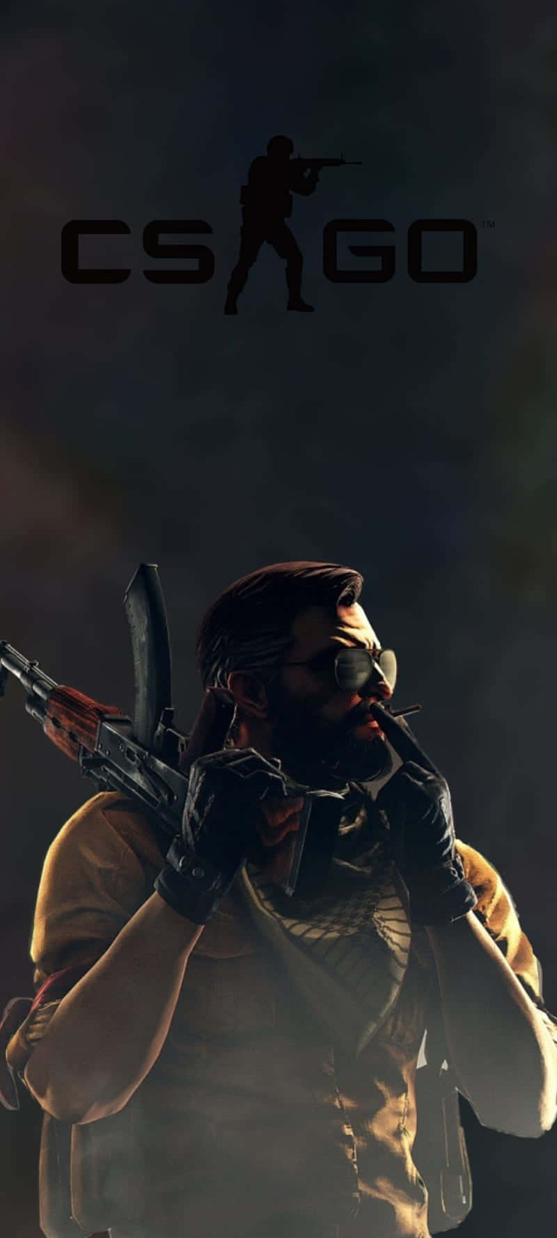 Fondo de Pixel 3 Counter-Strike Global Offensive con Cigarro Fondos de pantalla