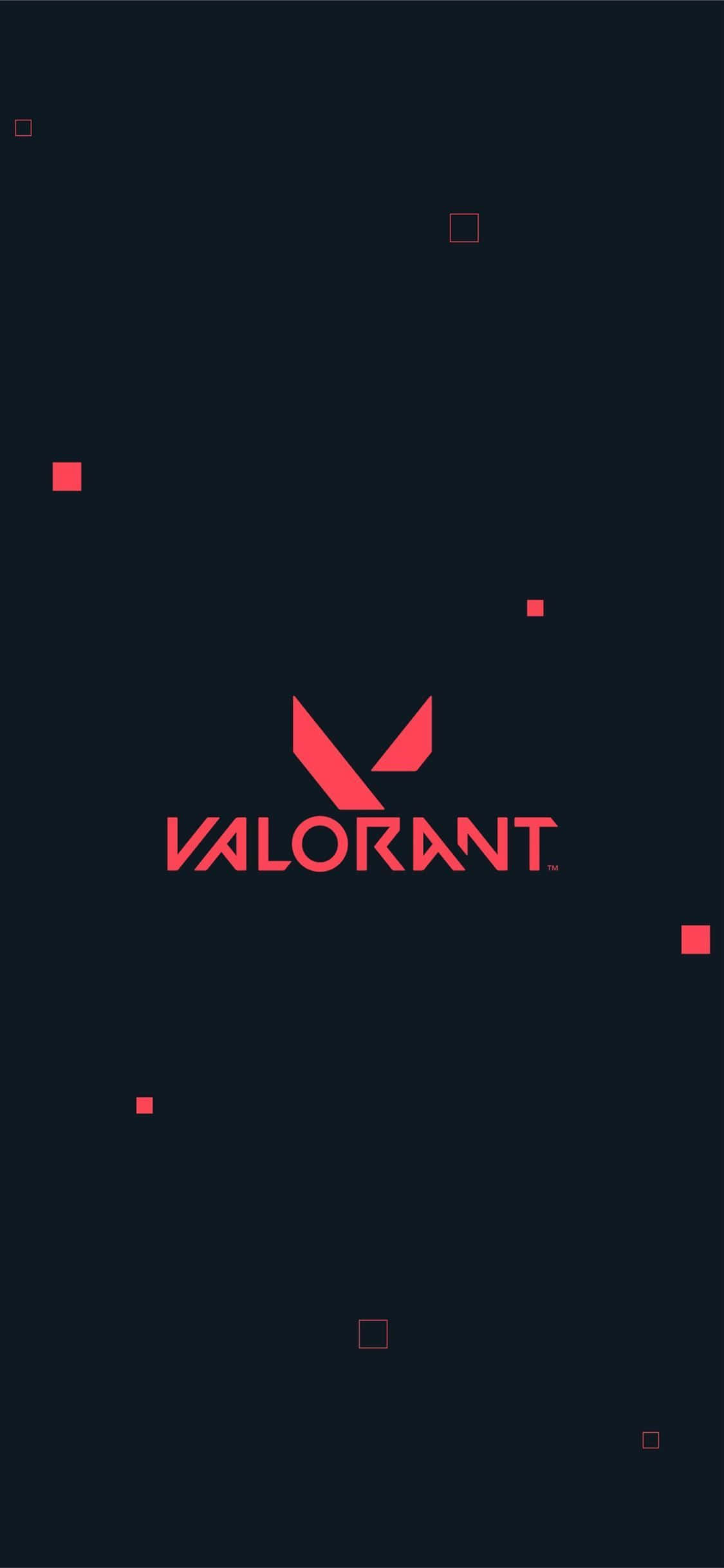 Fondo de Pixel 3xl con logo rojo de Valorant Fondos de pantalla