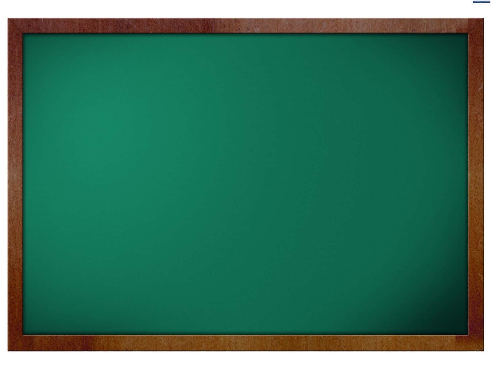 Fondo de pizarrón minimalista con borde Fondos de pantalla