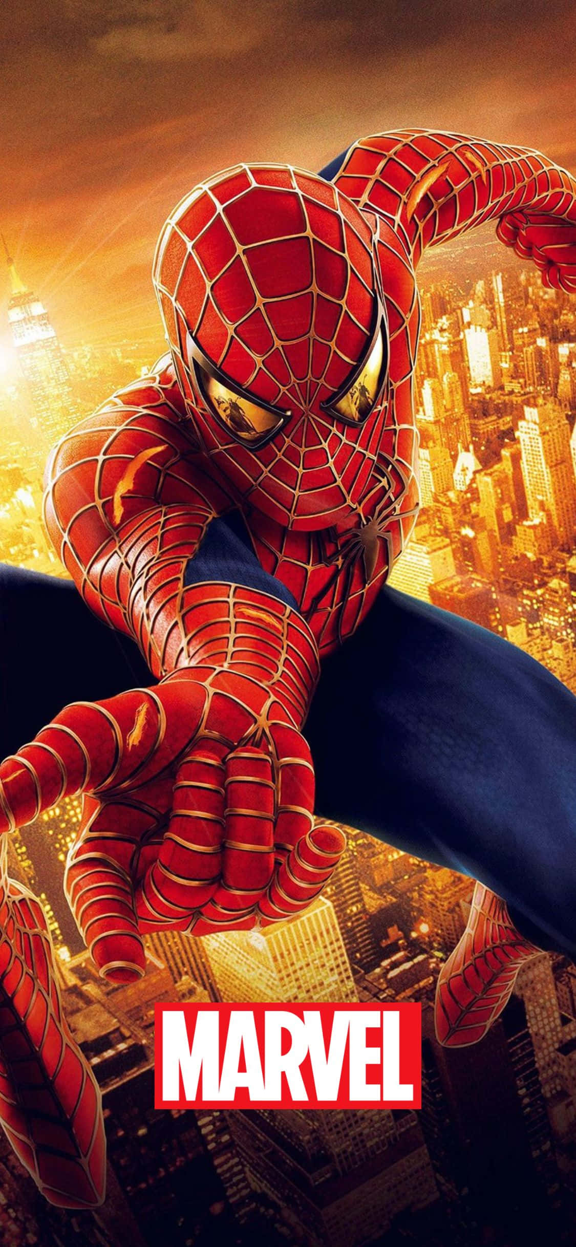 Fondo de Póster de Spider-Man 2 para iPhone XS Marvel Fondos de pantalla