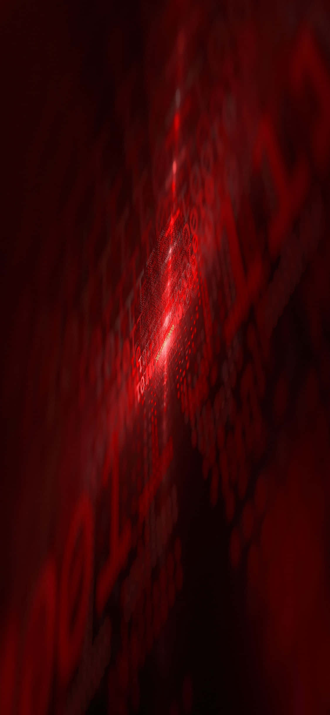 Fondo de Programación iPhone Xs con Glitch Digital Fondos de pantalla