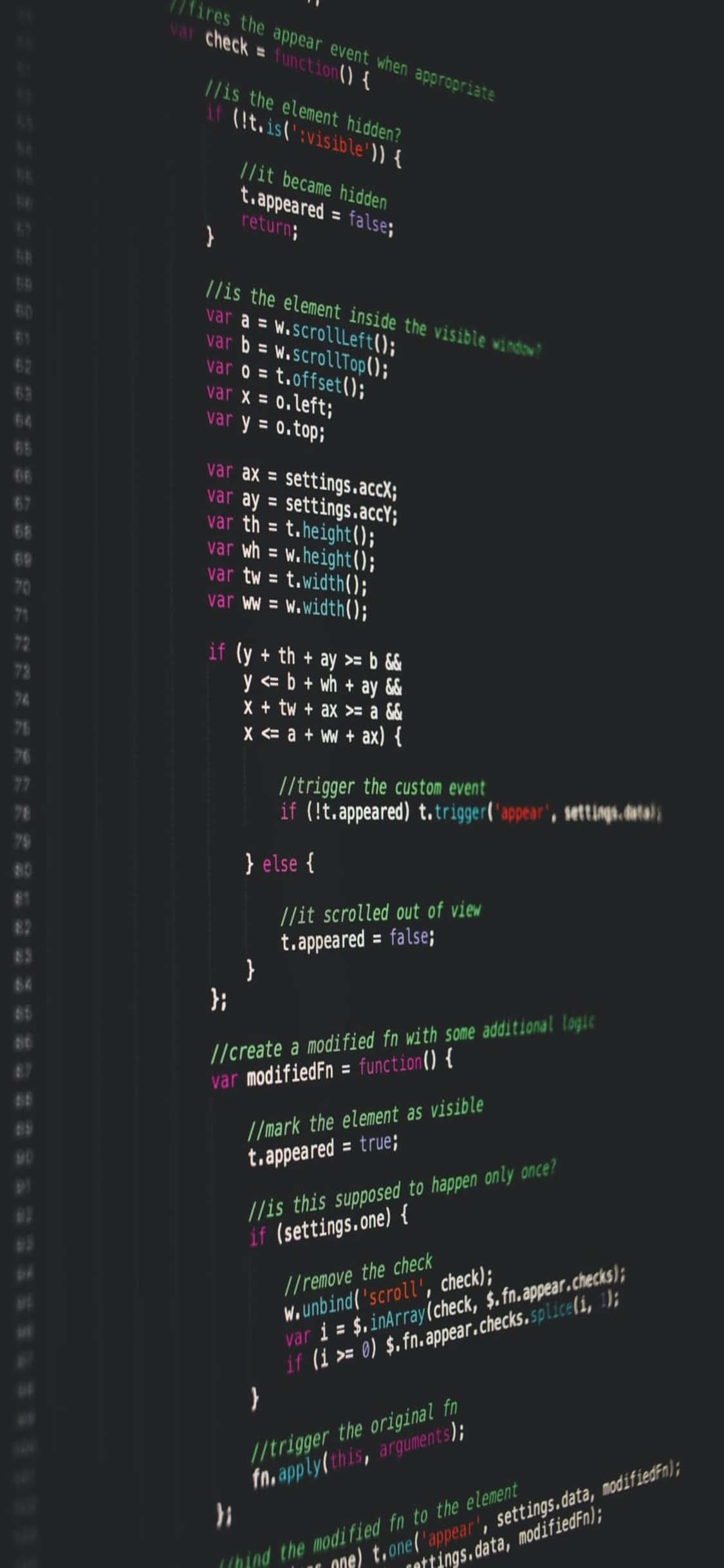 Fondo de Programación para iPhone Xs: Lenguaje de Programación Fondos de pantalla