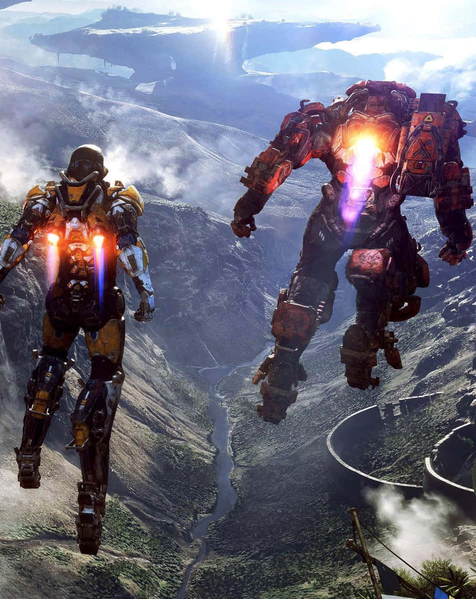 Fondo de Ranger y Colossus en Pixel 3 Anthem Fondos de pantalla