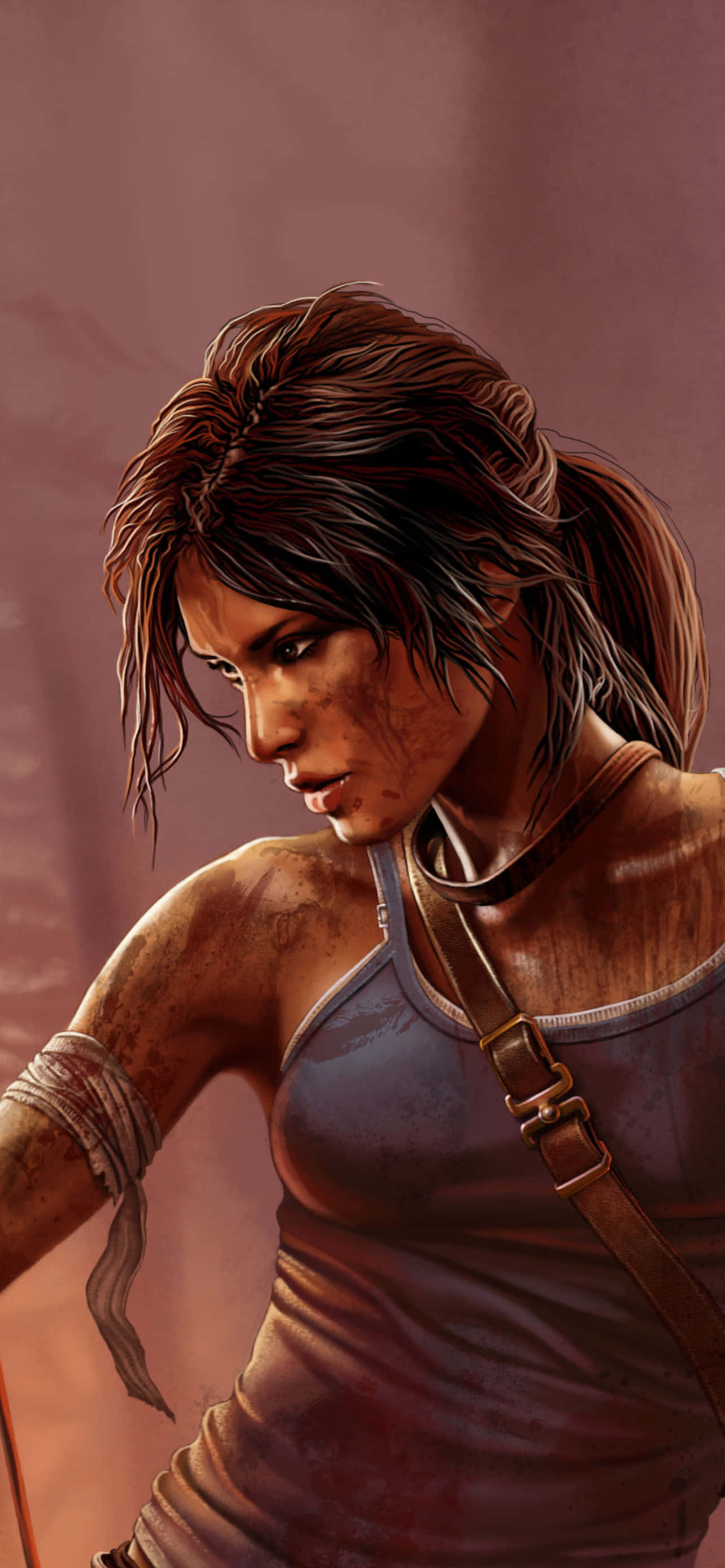 Fondo de Rise Of The Tomb Raider para Android con hombro Fondos de pantalla