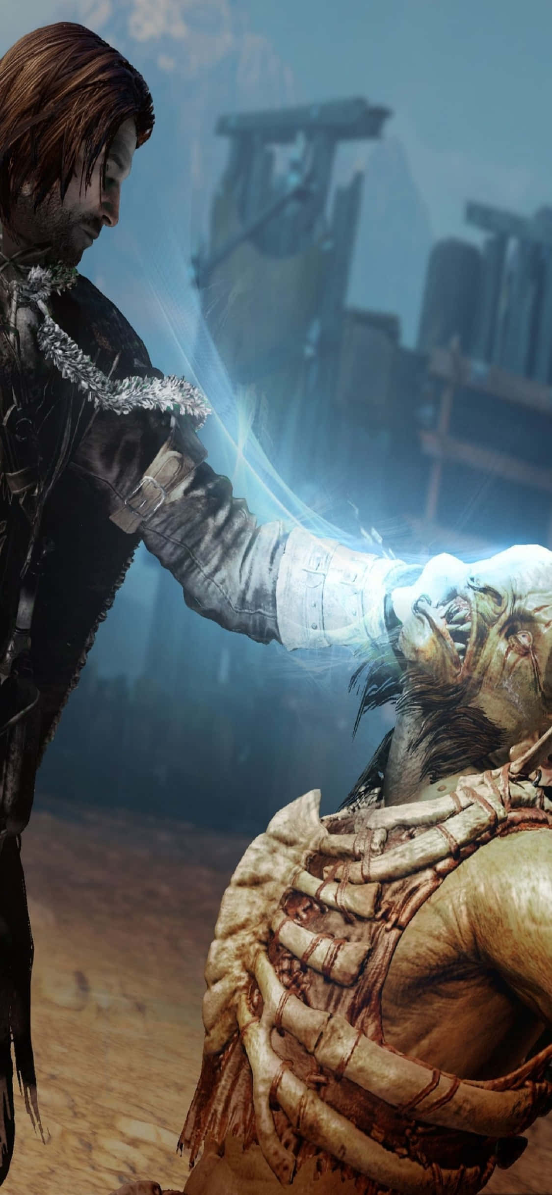Fondo de Shadow of Mordor para iPhone X: Talion Fondos de pantalla