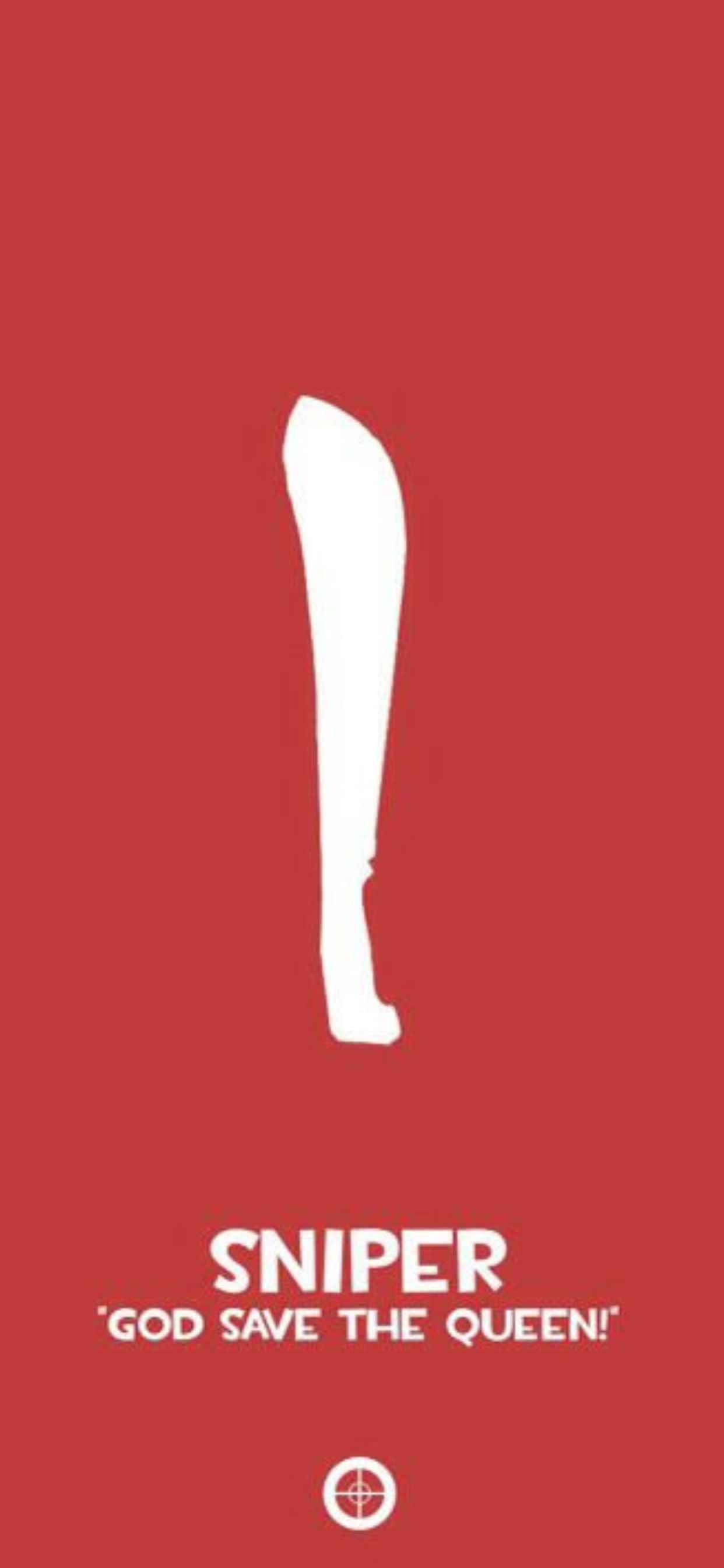 Fondo de Sniper Logo para iPhone Xs Max Team Fortress 2 Fondos de pantalla