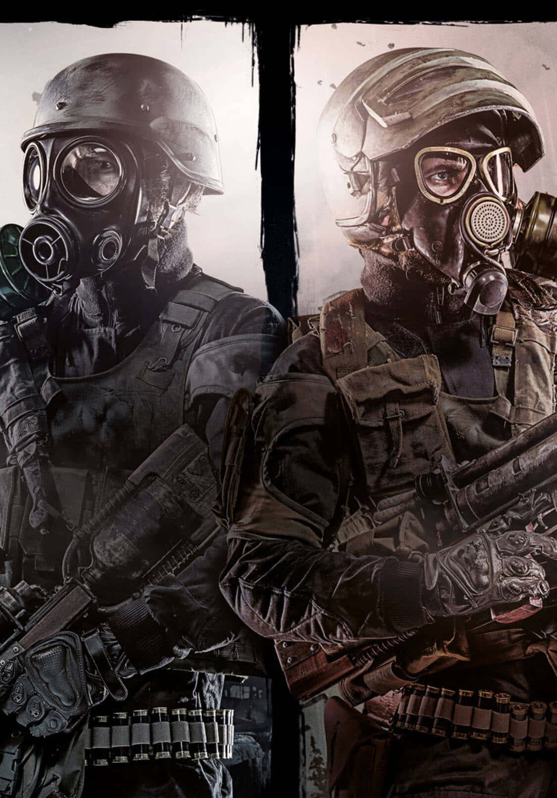 Fondo de Soldados Rivales para iPhone X de Metro Last Light Fondos de pantalla
