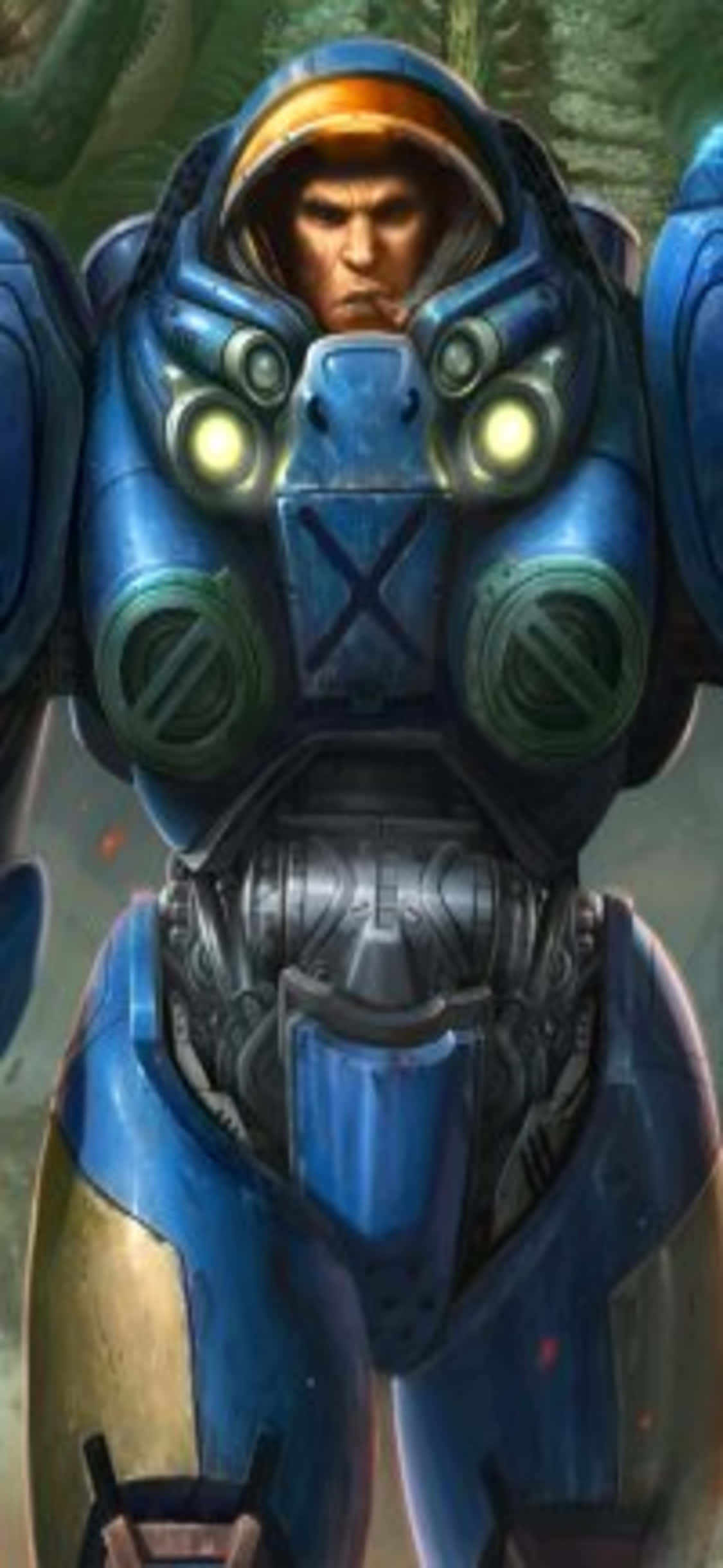 Fondo de StarCraft II para iPhone X con Tychus Fondos de pantalla