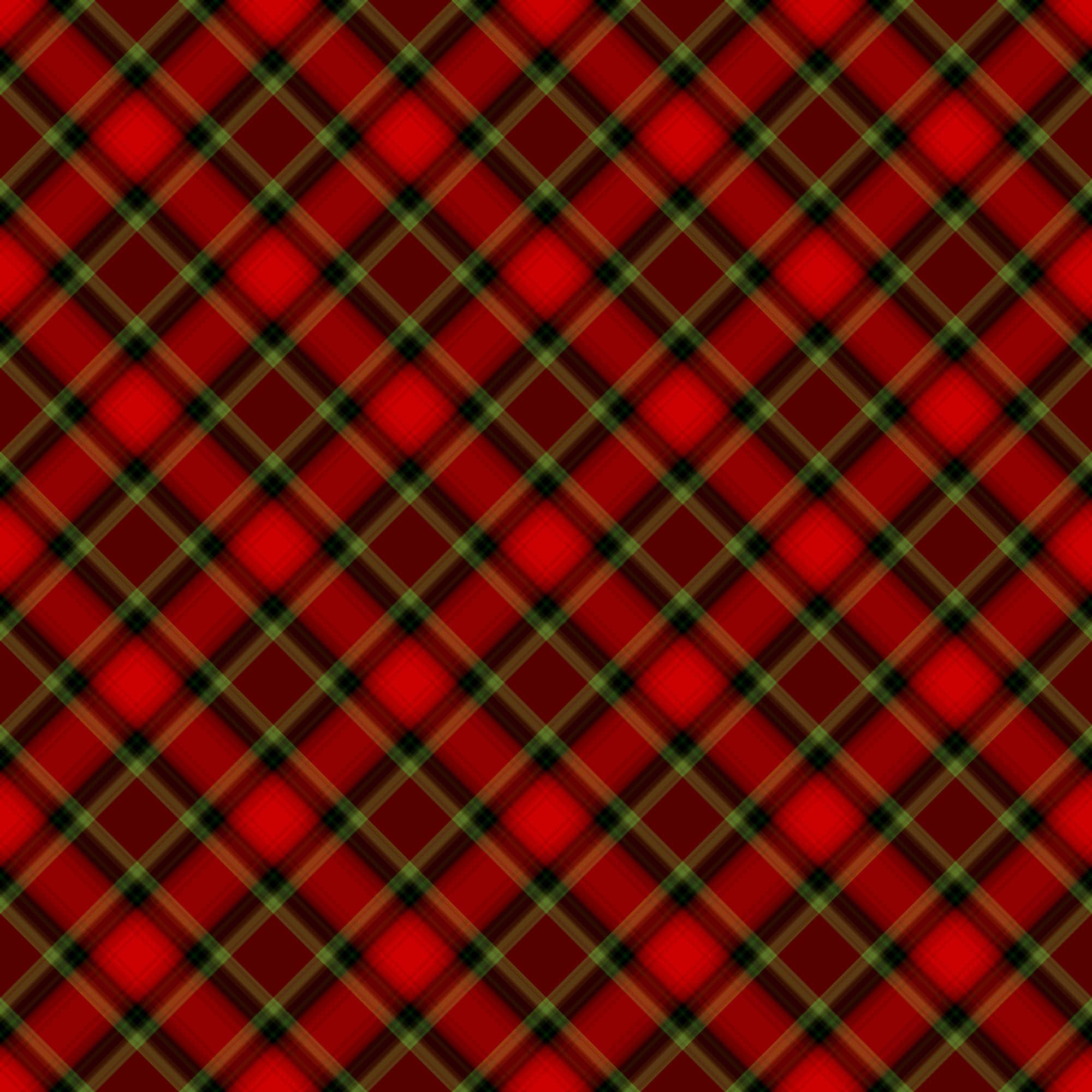 Fondo de Tartán Navideño a Cuadros Negro y Verde Fondos de pantalla