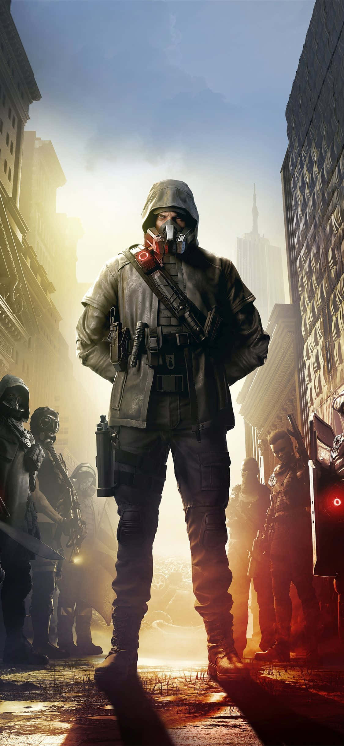 Fondo de The Division para iPhone XS: Líder de Escuadrón Fondos de pantalla