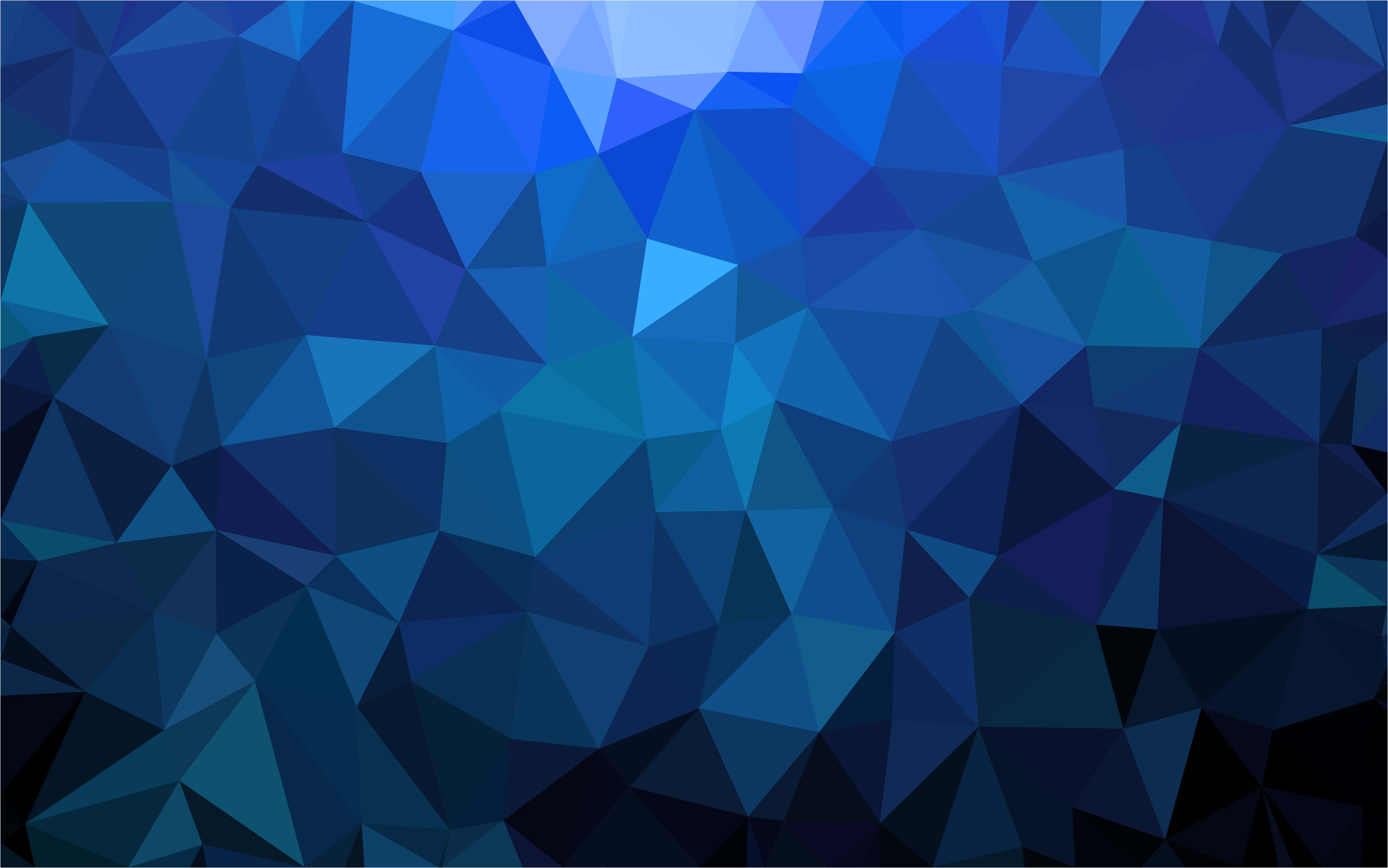 fondo de triángulos azules ilustración vectorial Fondos de pantalla