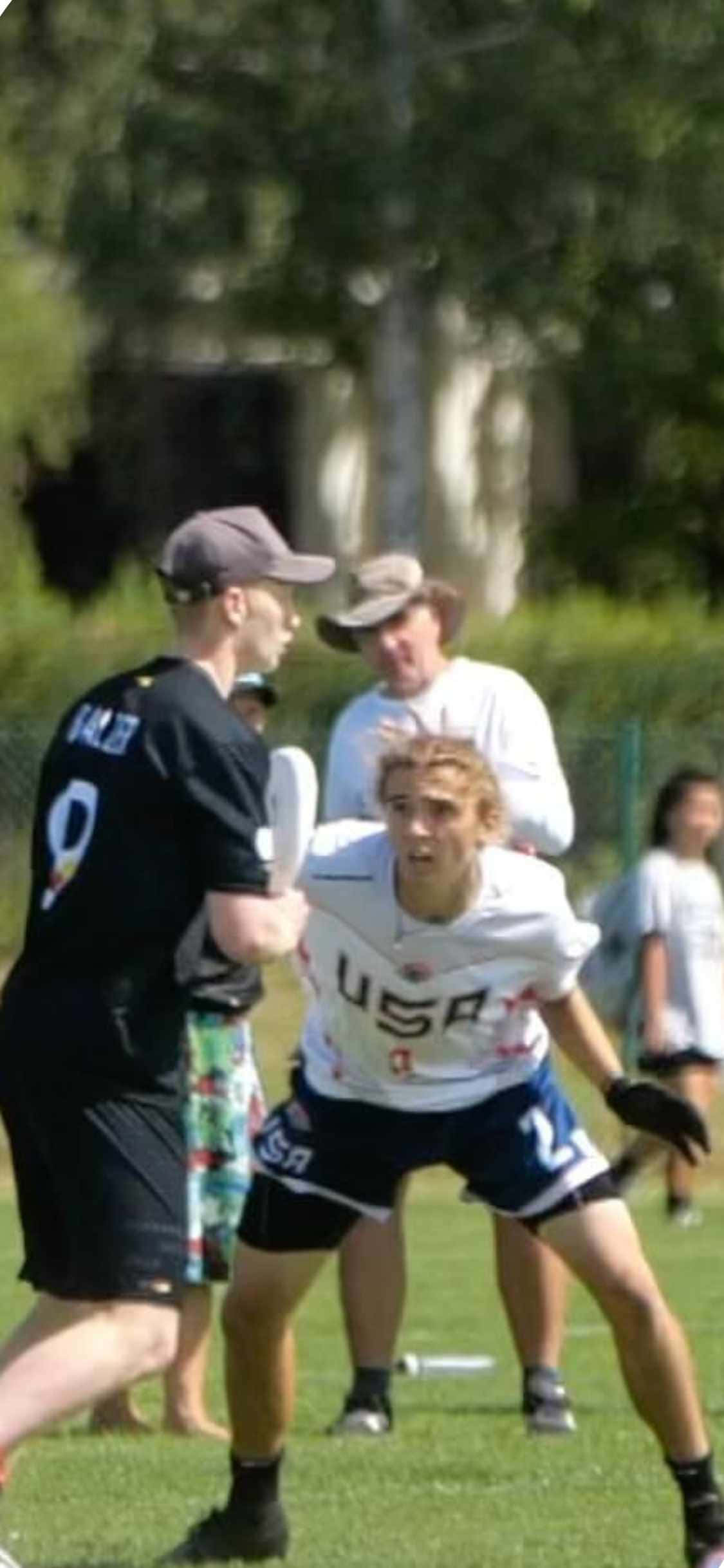 Fondo de ultimate frisbee para iPhone X: blanco y negro Fondos de pantalla