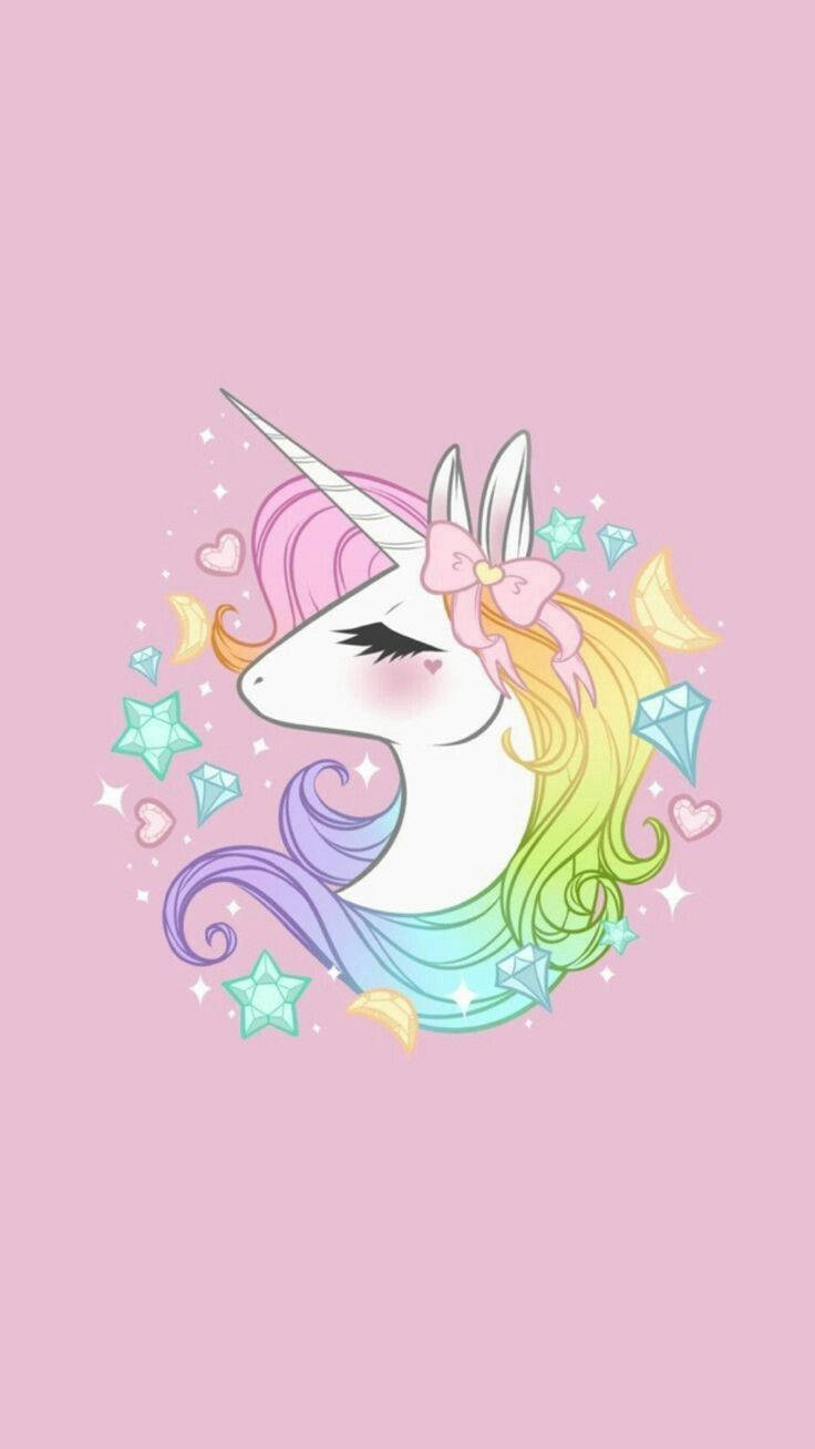 Fondo de unicornio arcoíris para teléfono Fondos de pantalla