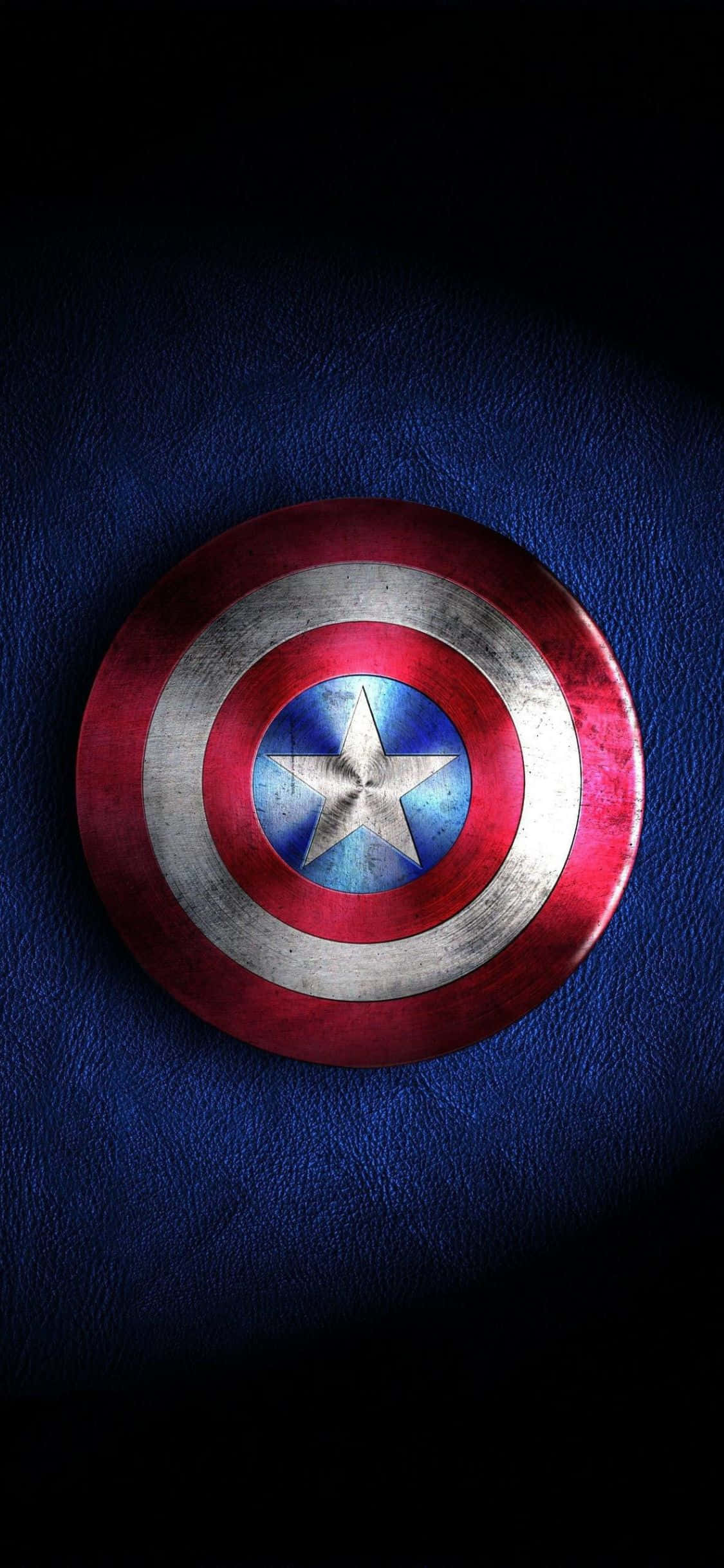 Fondo de Vengadores iPhone XS Escudo del Capitán América Fondos de pantalla