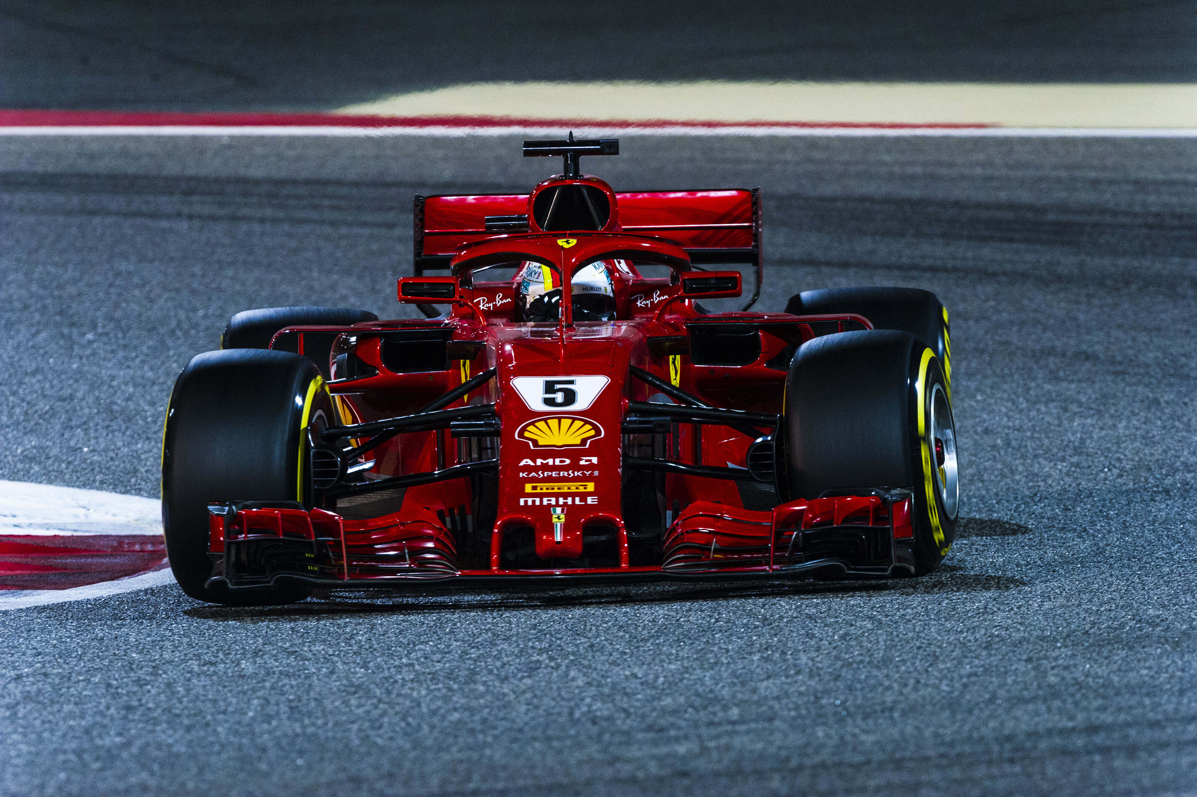Fondo de Vettel Ferrari SF71H F1 2018 Fondos de pantalla