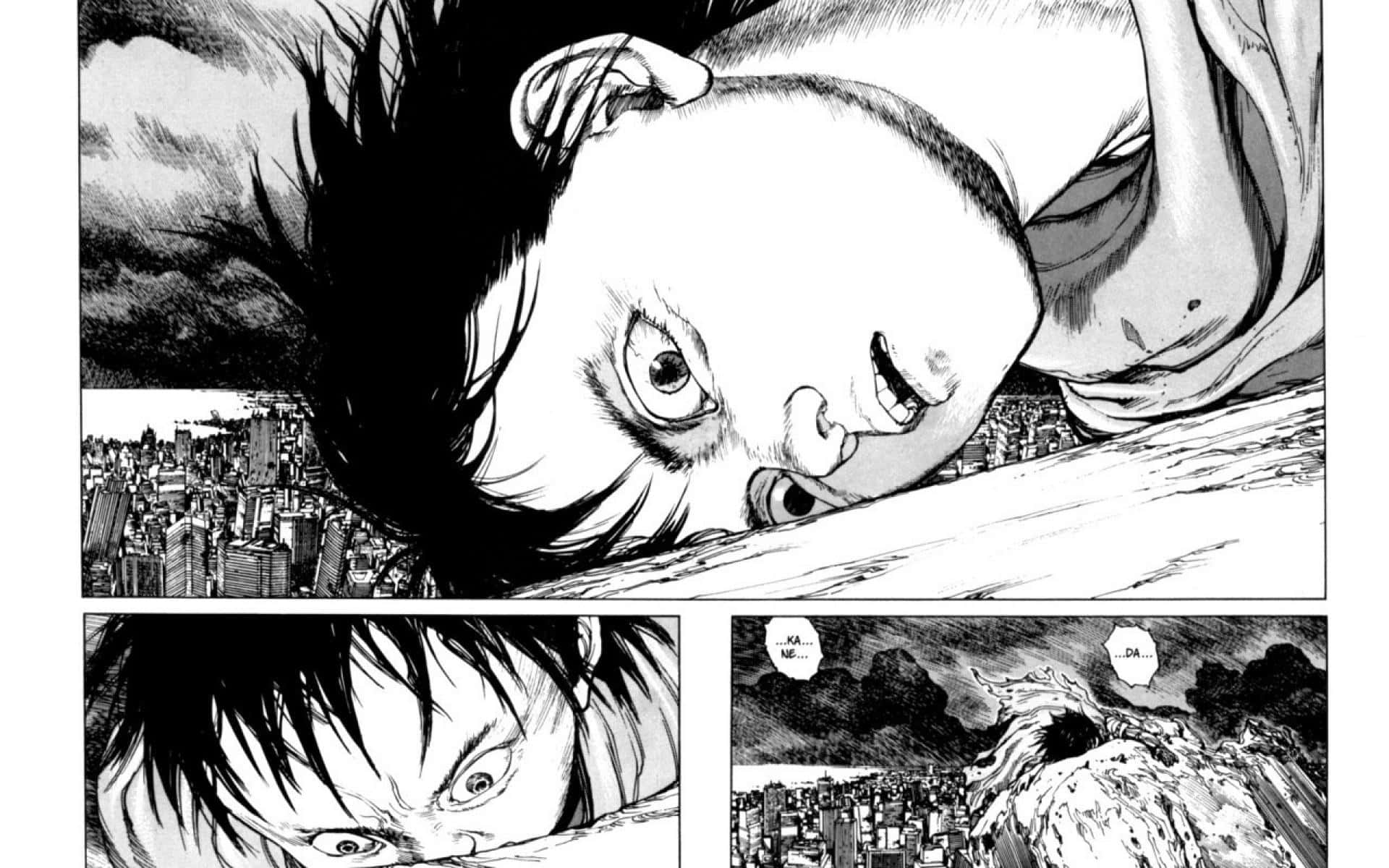 Fondo de viñeta de manga de Akira Fondos de pantalla