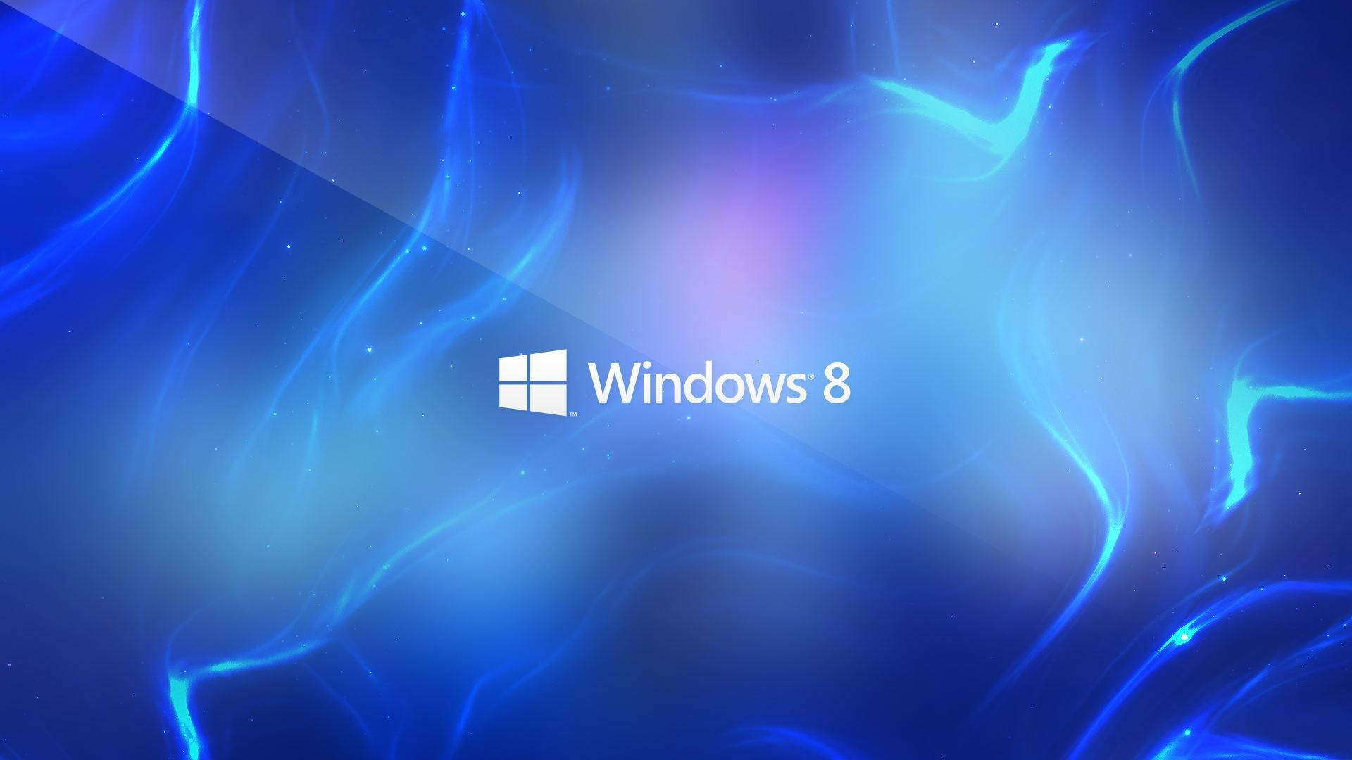 Fondo de Windows 8 con Líneas Abstractas Brillantes Fondos de pantalla