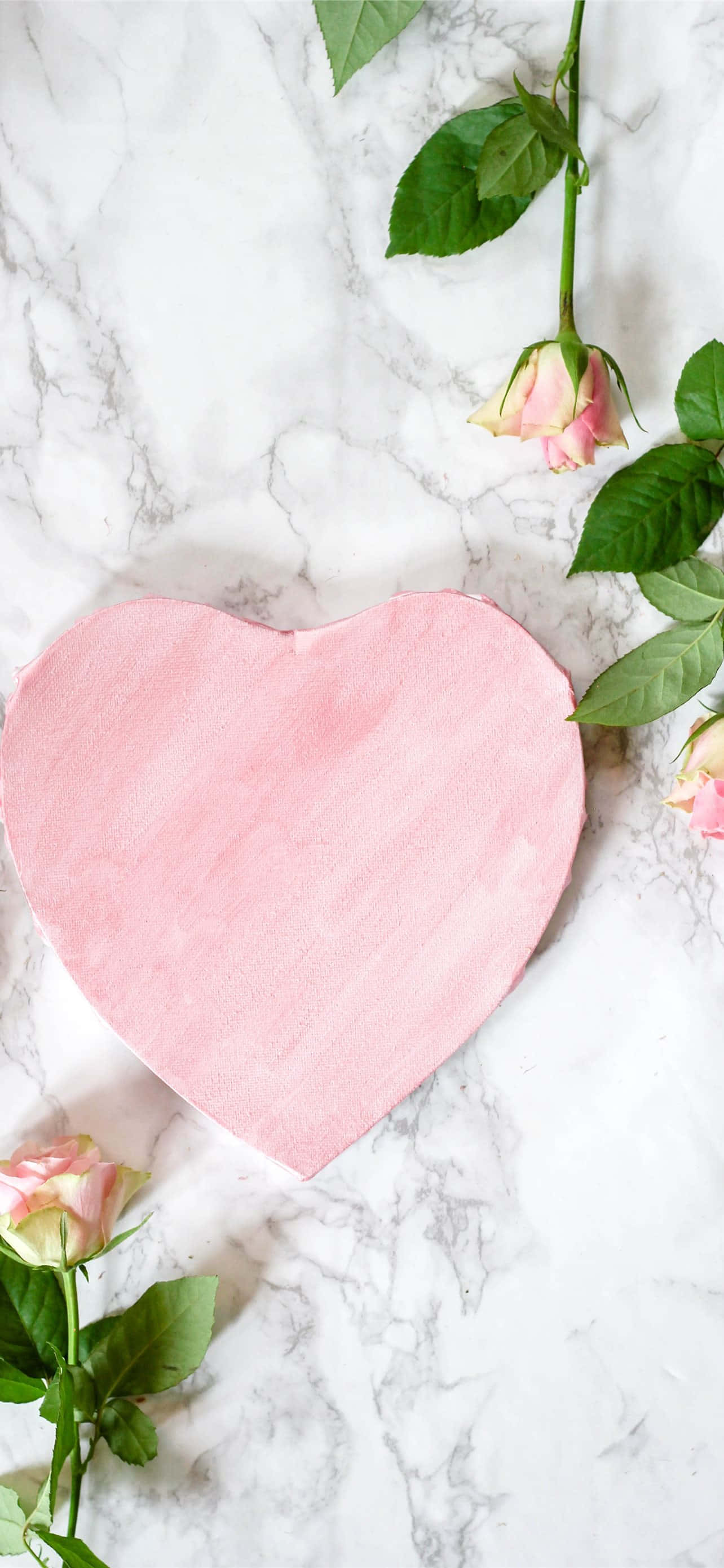 Fondo decorativo vibrante de corazón rosa Fondos de pantalla
