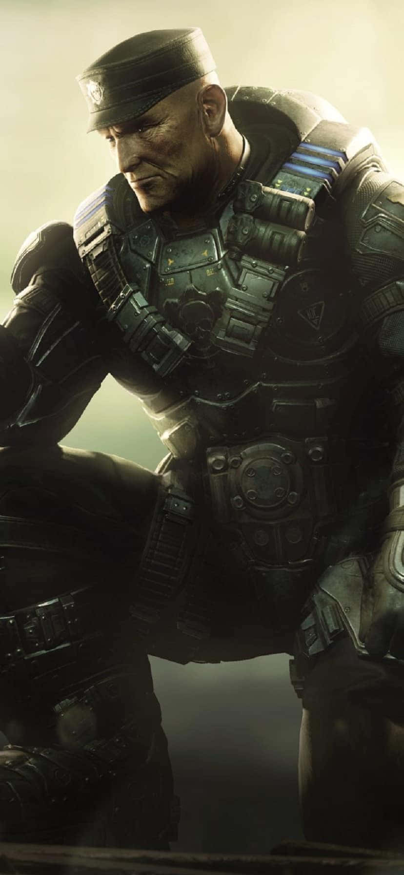 Fondo del Coronel Victor Hoffman para iPhone XS de Gears Of War 5 Fondos de pantalla