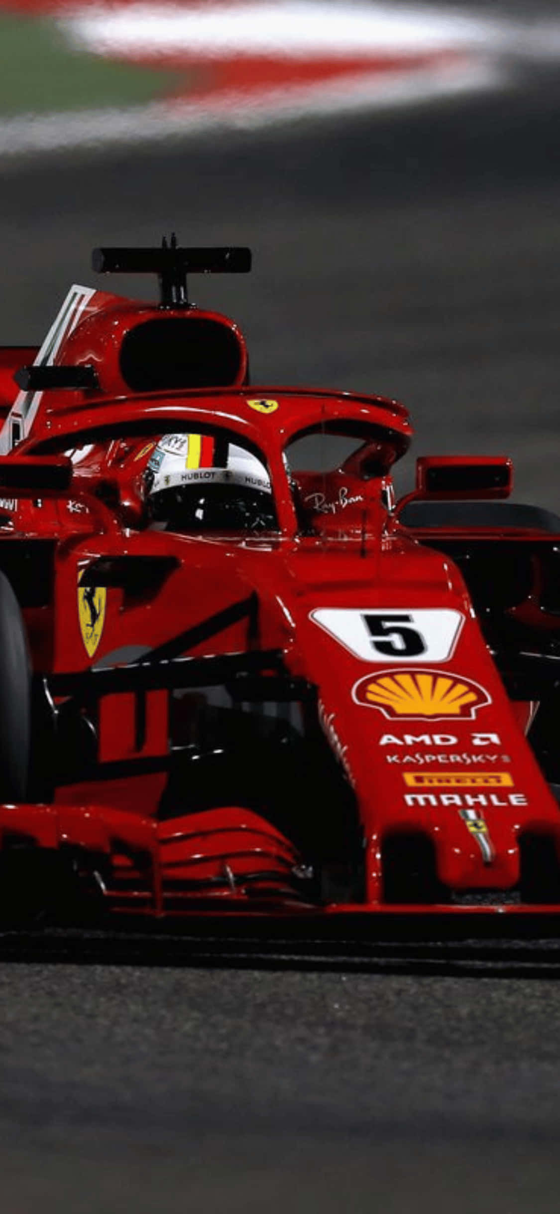 Fondo del Gran Premio de Baréin iPhone XS F1 2018 Fondos de pantalla