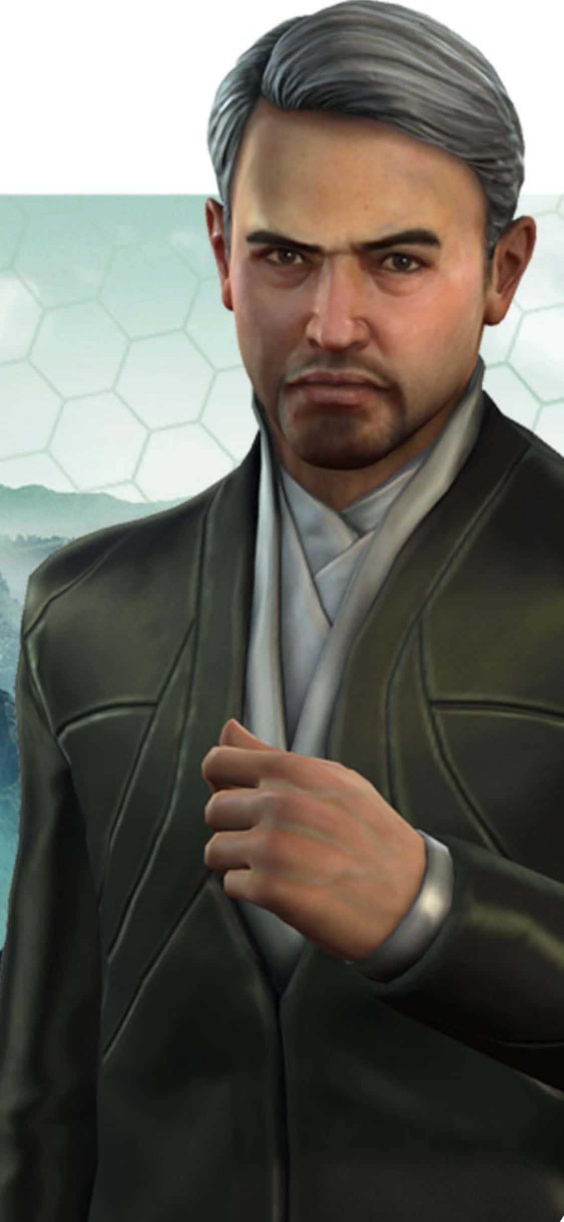 Fondo para iPhone XS del personaje Hutama de Civilization Beyond Earth Fondos de pantalla
