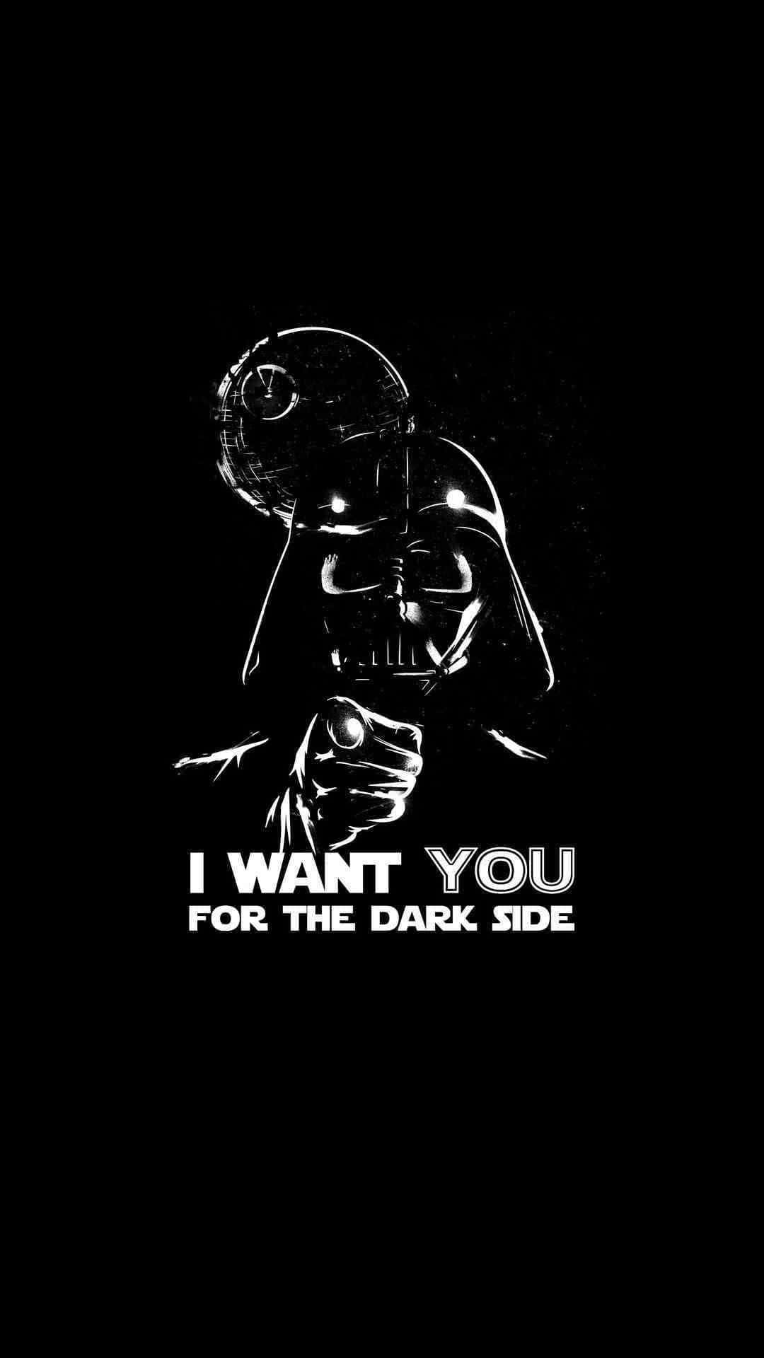 Fondo Emo Negro de Darth Vader para iPhone Fondos de pantalla