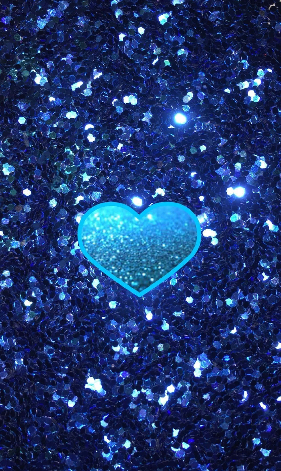 Fondo Encantador de Corazón Azul Fondos de pantalla