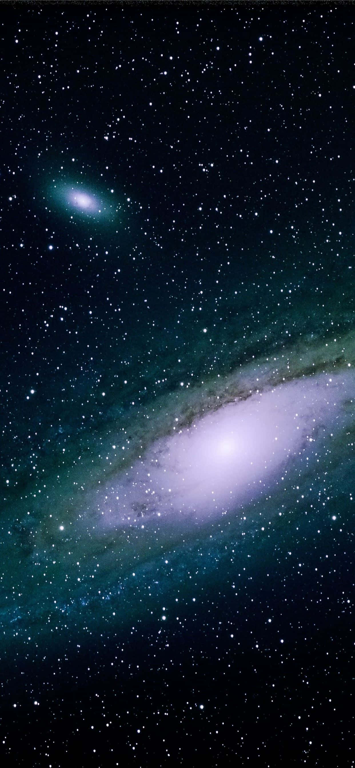 Fondo espacial de galaxia vecina Fondos de pantalla