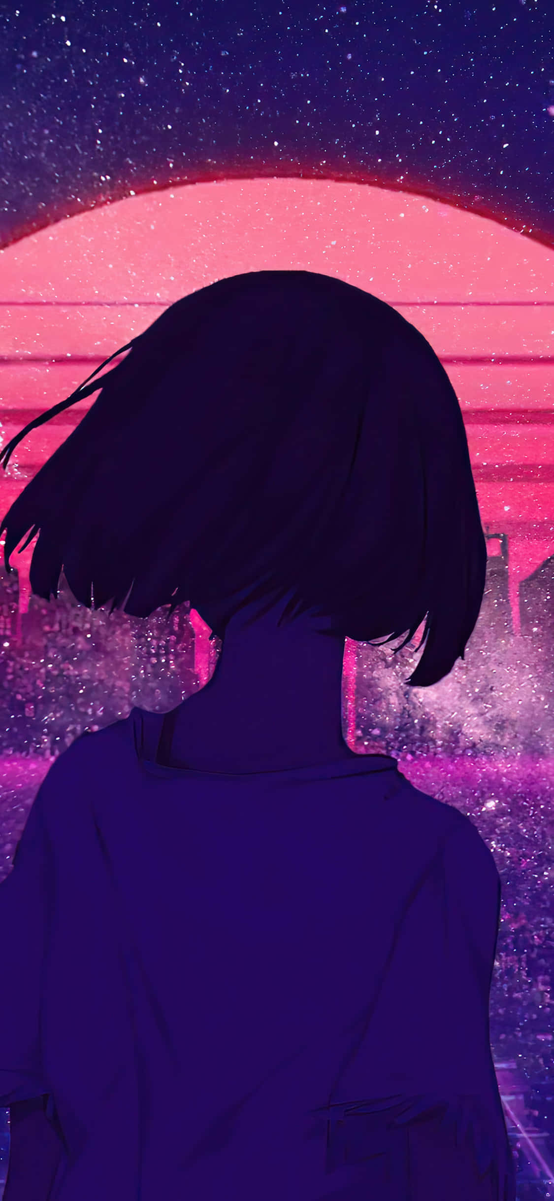 Fondo estético anime Fondos de pantalla
