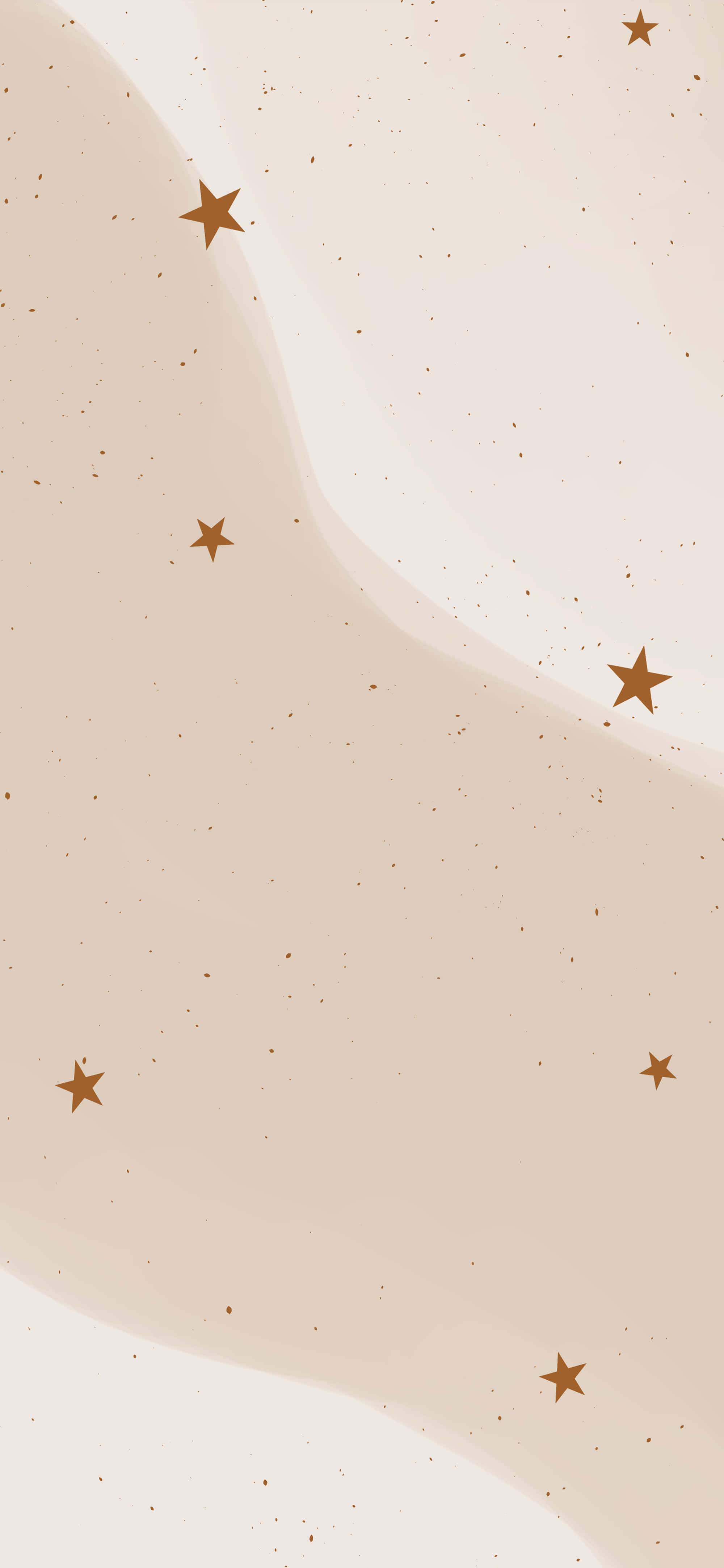 Fondo Estético Beige Minimalista con Estrellas Fondos de pantalla