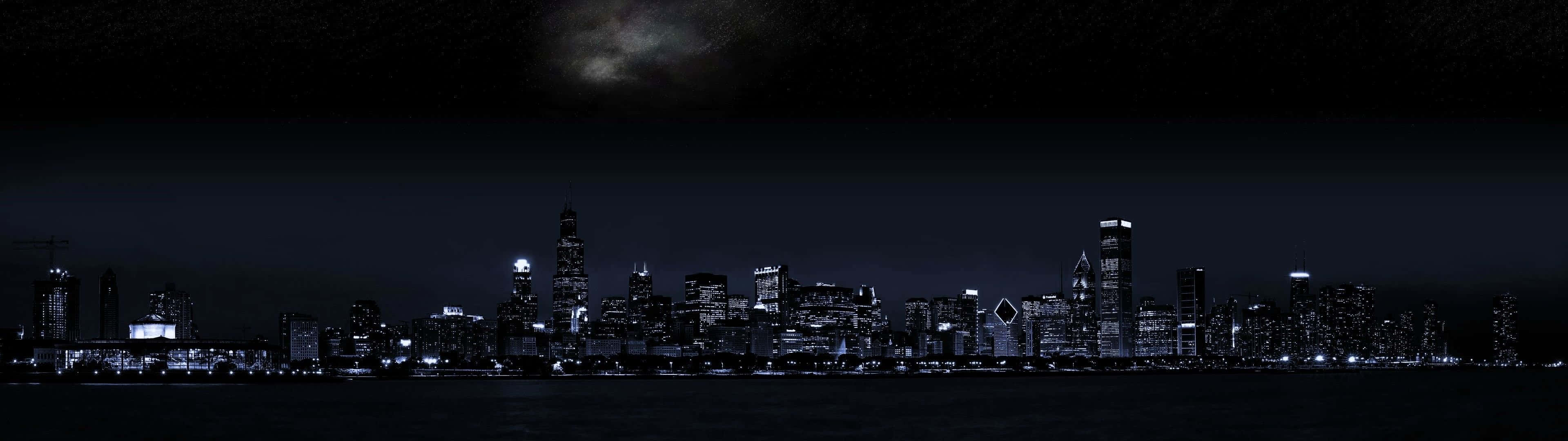 Fondo estético de vista nocturna urbana para monitor Pixel 3 Fondos de pantalla