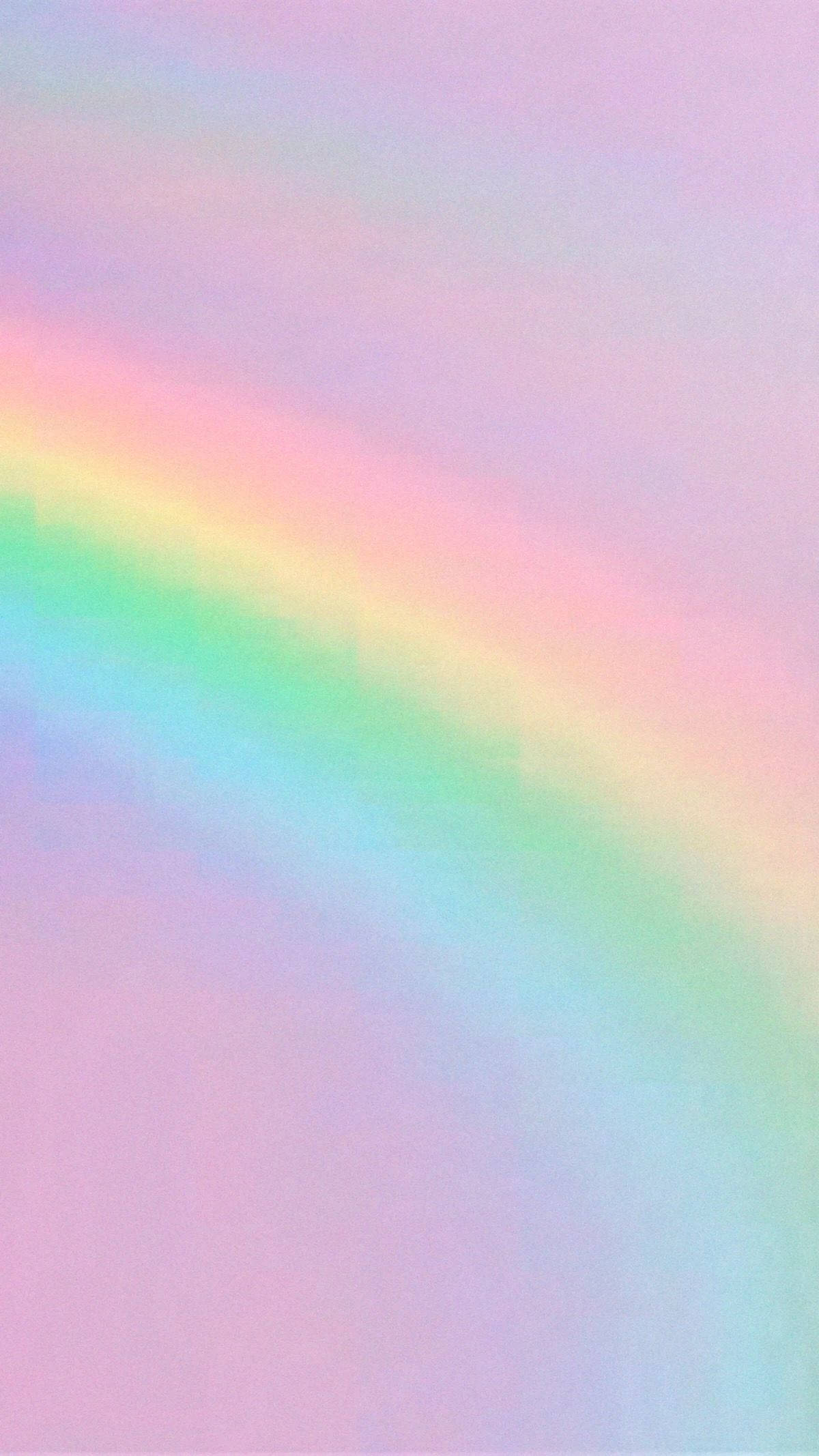 Fondo Estético de Arcoíris en Cielo Rosa Fondos de pantalla