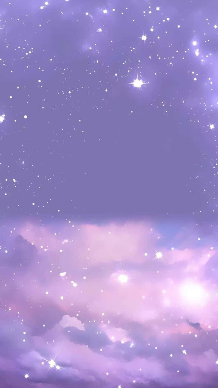 Fondo estético lavanda púrpura pastel kawaii brillante Fondos de pantalla